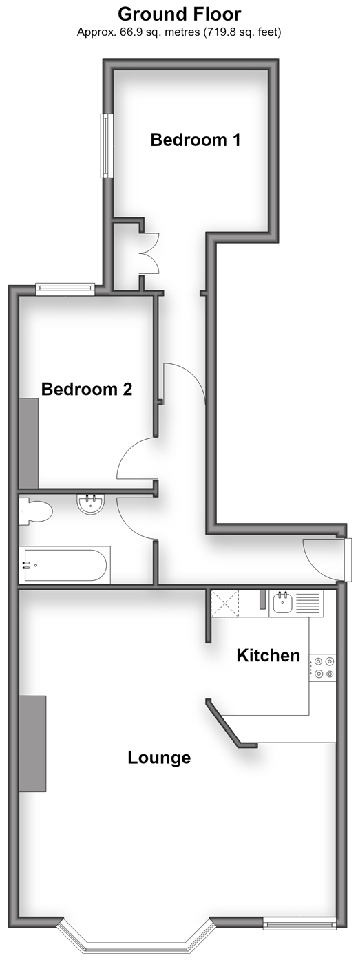 South Parade, Southsea floorplan