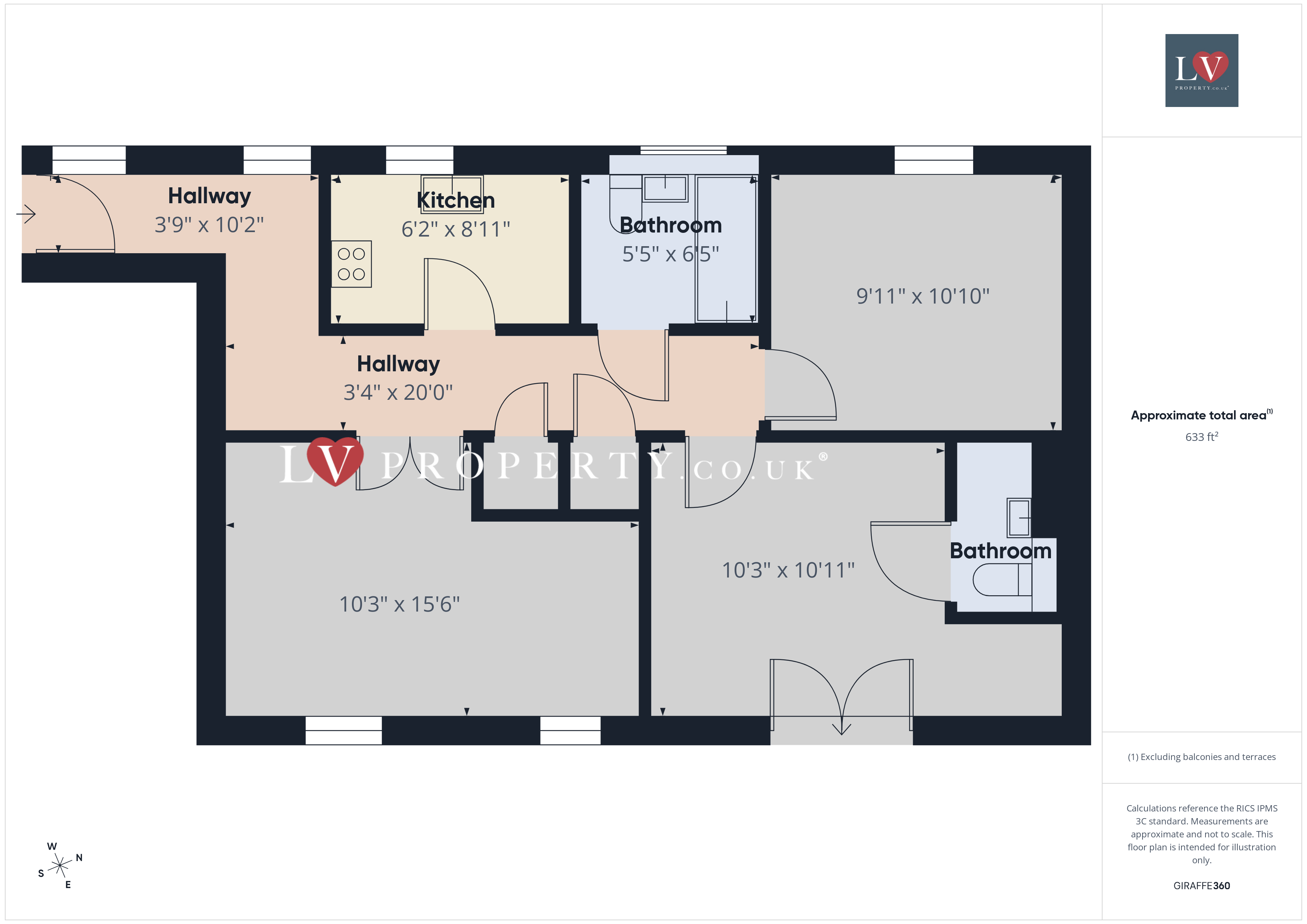Apartment 7, 37, Rickman Drive, Birmingham floorplan