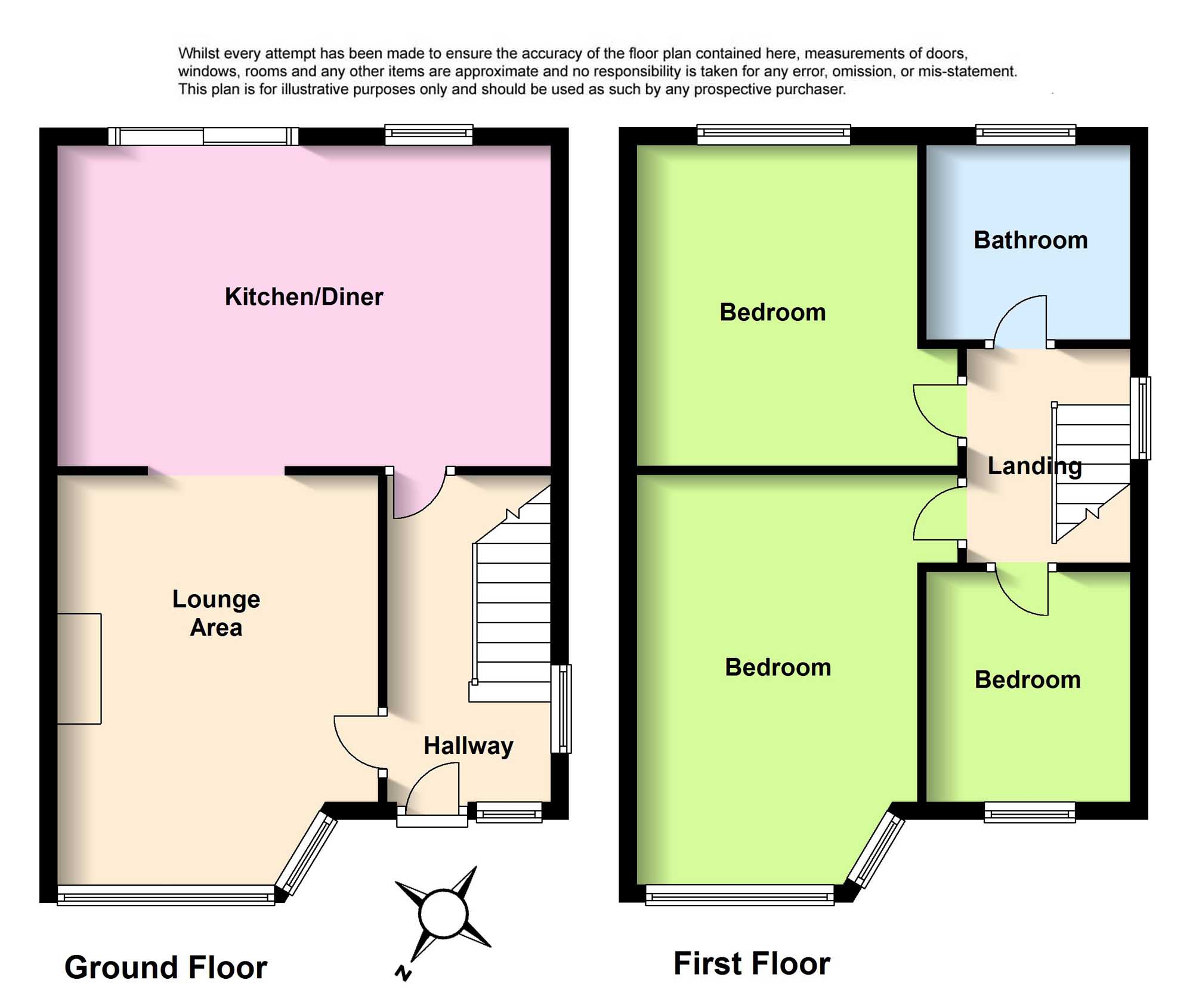 3 Bedrooms Semi-detached house for sale in Lindum Road, Tarring, Worthing, West Sussex BN13