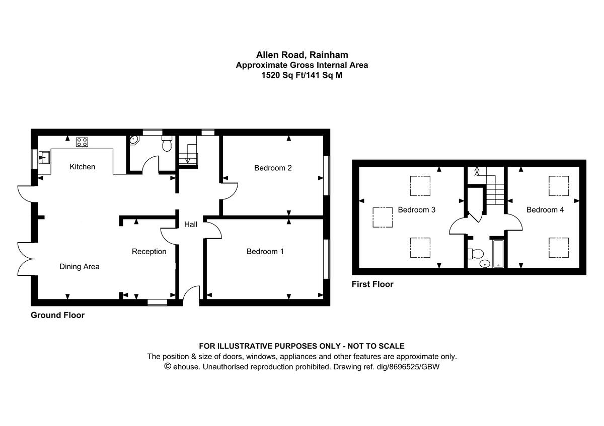 Allen Road, Rainham floorplan