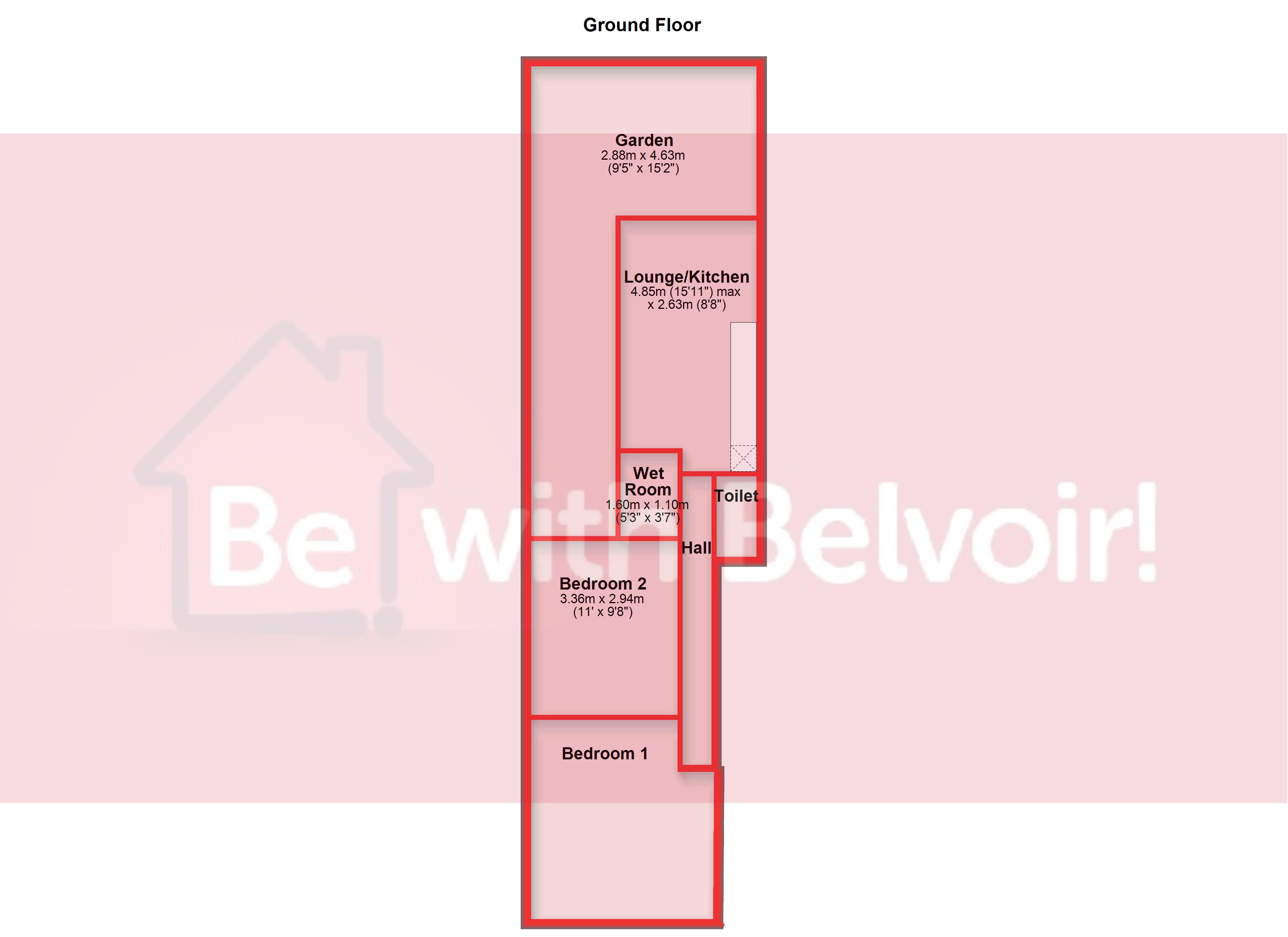 2 Bedrooms Flat to rent in Wordsworth Street, Hove BN3