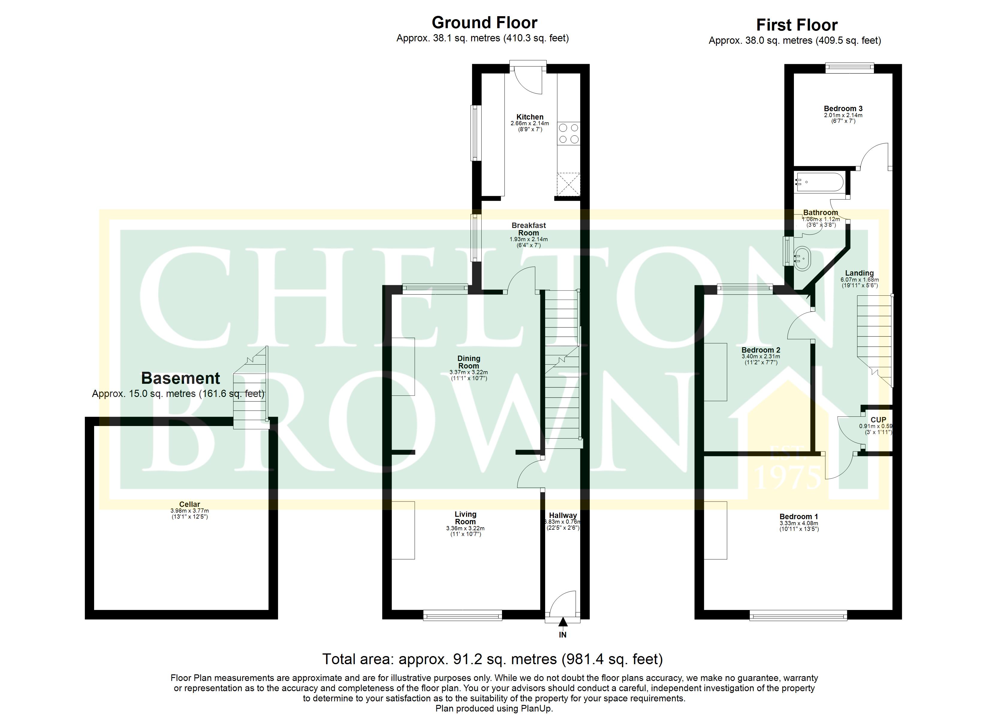 Hunter Street, Northampton floorplan