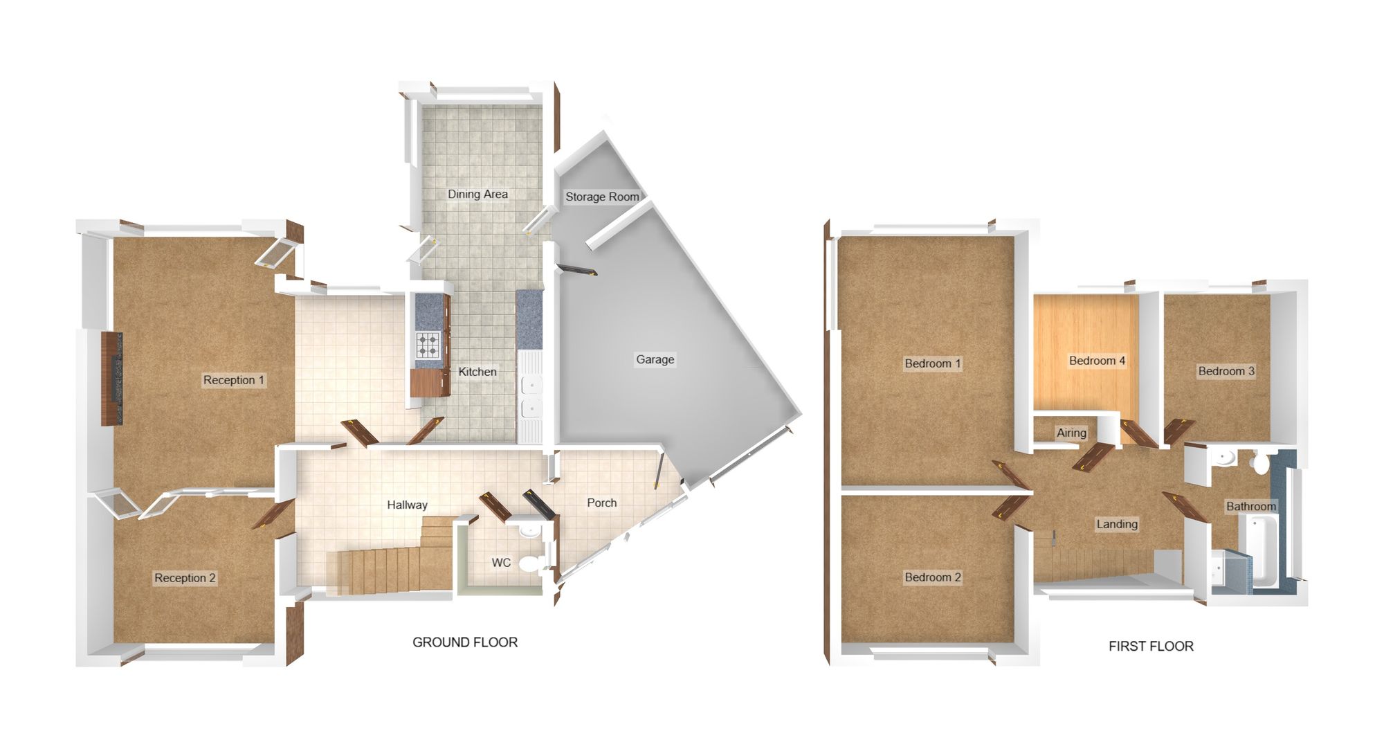 6 Maes Rhedyn, Port Talbot floorplan