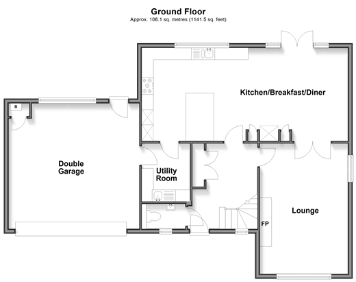 4, Rye Lane floorplan