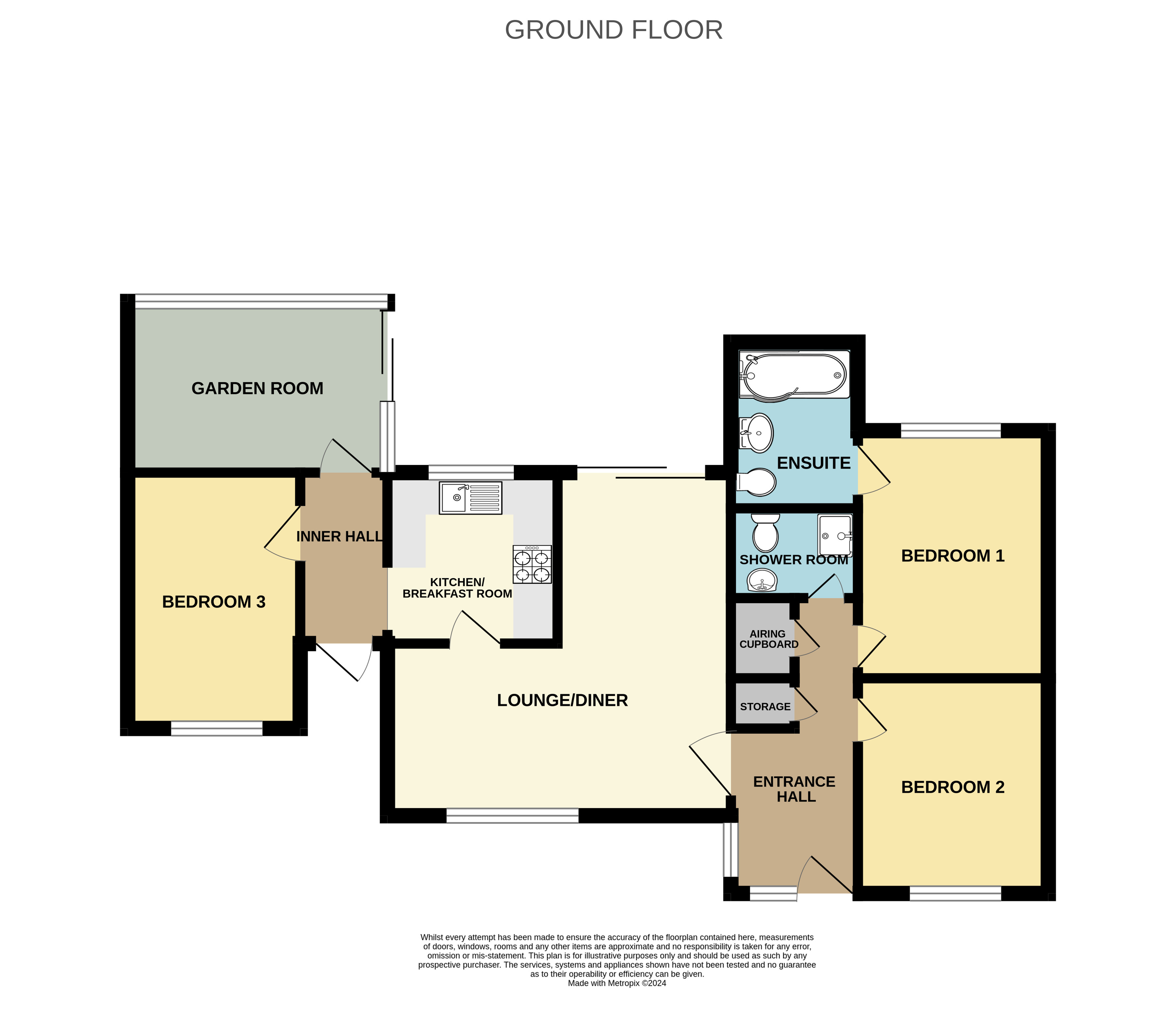 38, Clays Road, Walton On The Naze floorplan