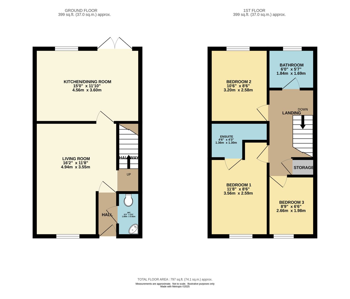 Strickland Way, Wimborne floorplan