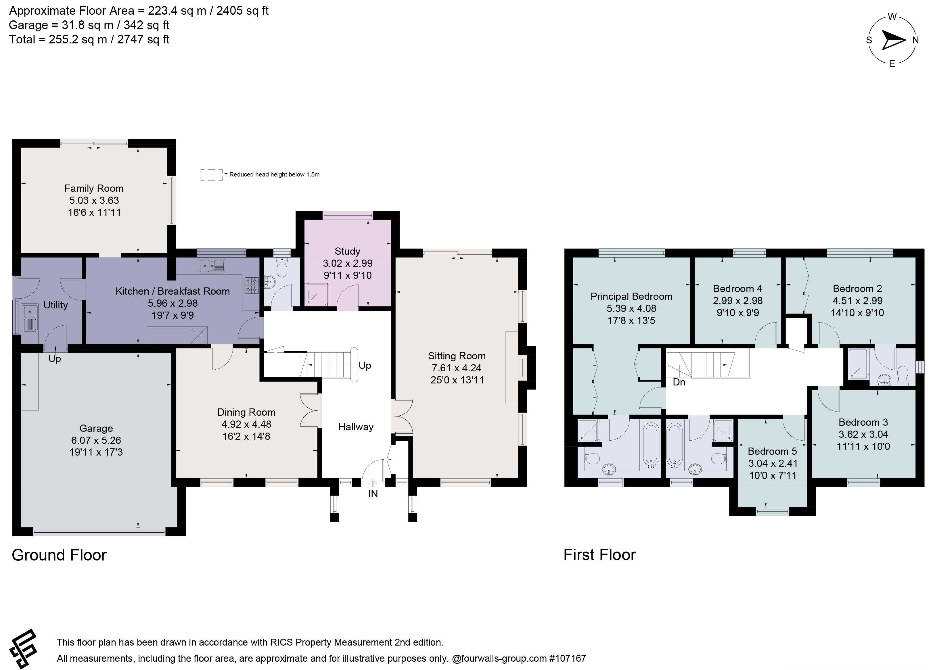 1, Loudwater Ridge, Rickmansworth floorplan