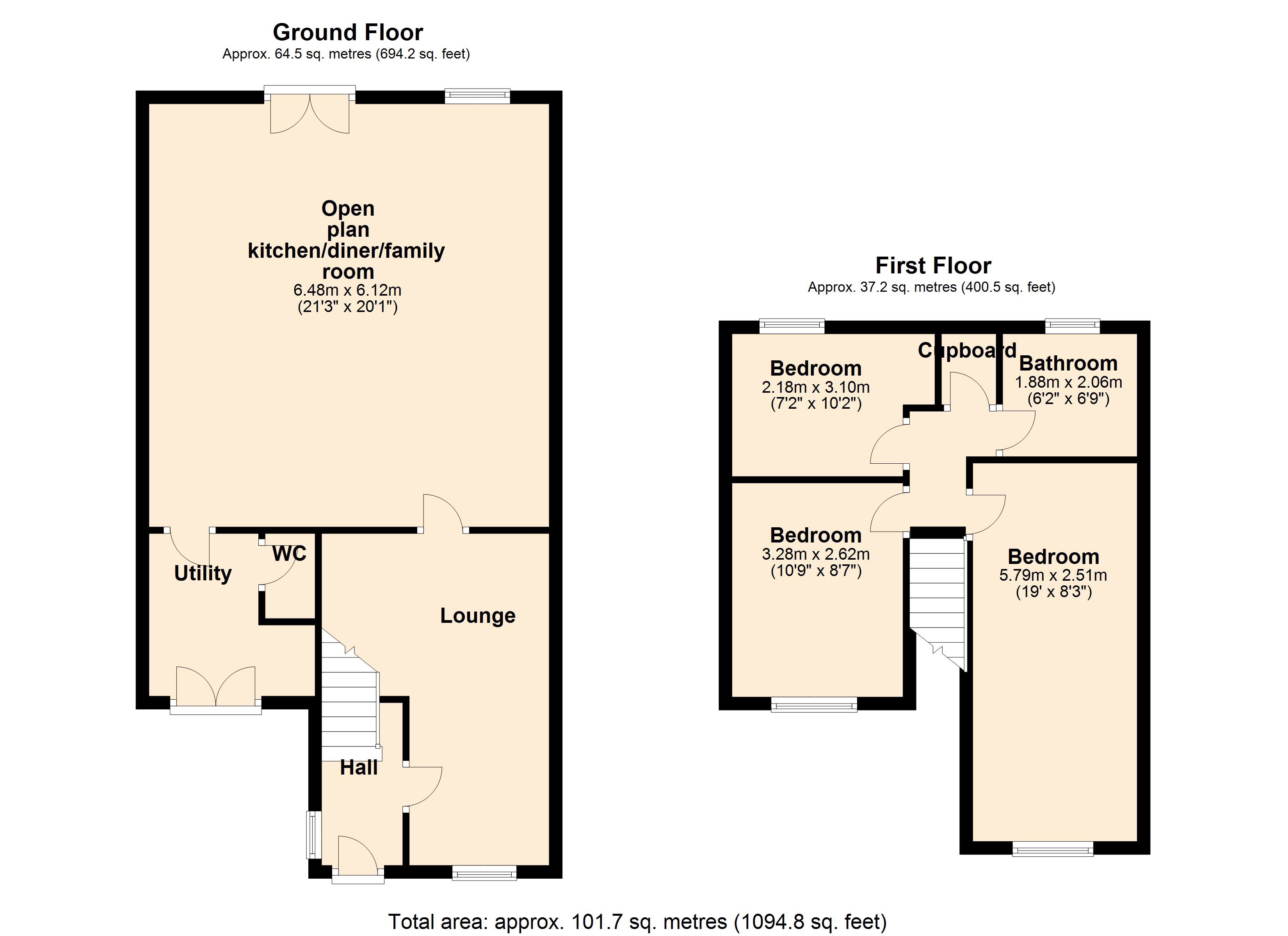 3 Bedrooms Terraced house for sale in Ansult Court, Bentley, Doncaster DN5