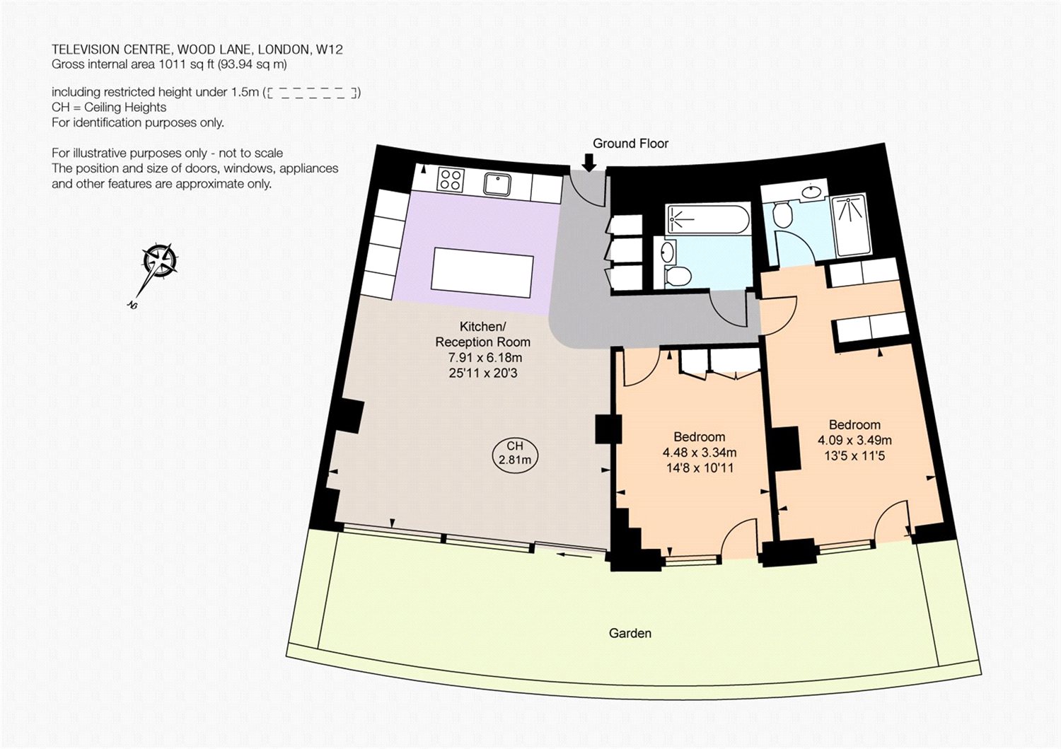 2 Bedrooms Flat to rent in Television Centre, 101 Wood Lane, London W12