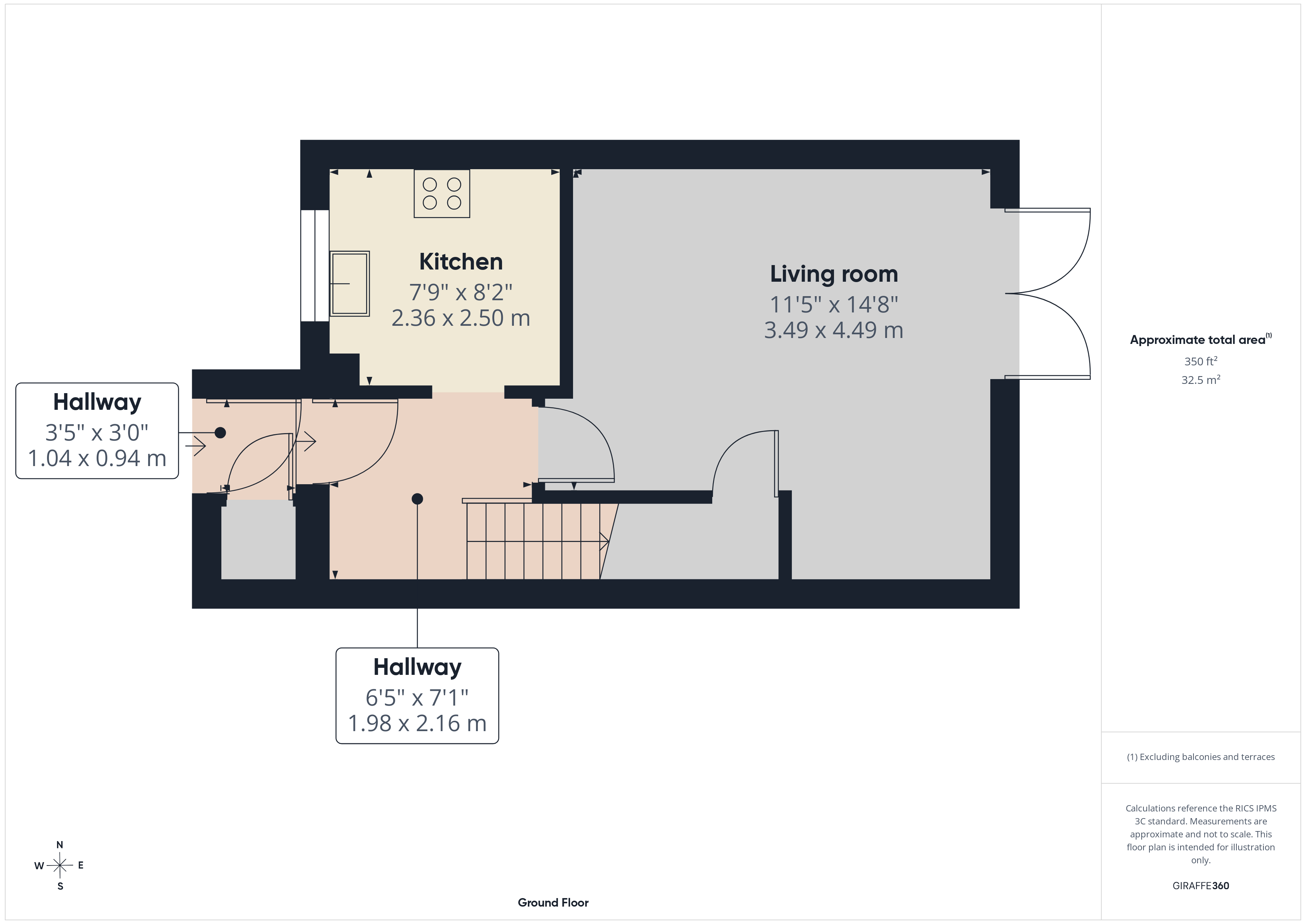 Tantallon Court, Peterborough floorplan