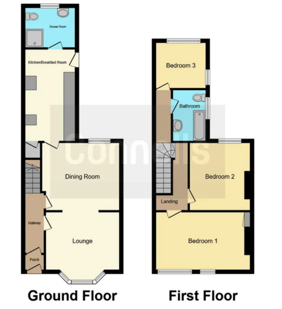 66, Corporation Street, Stafford floorplan