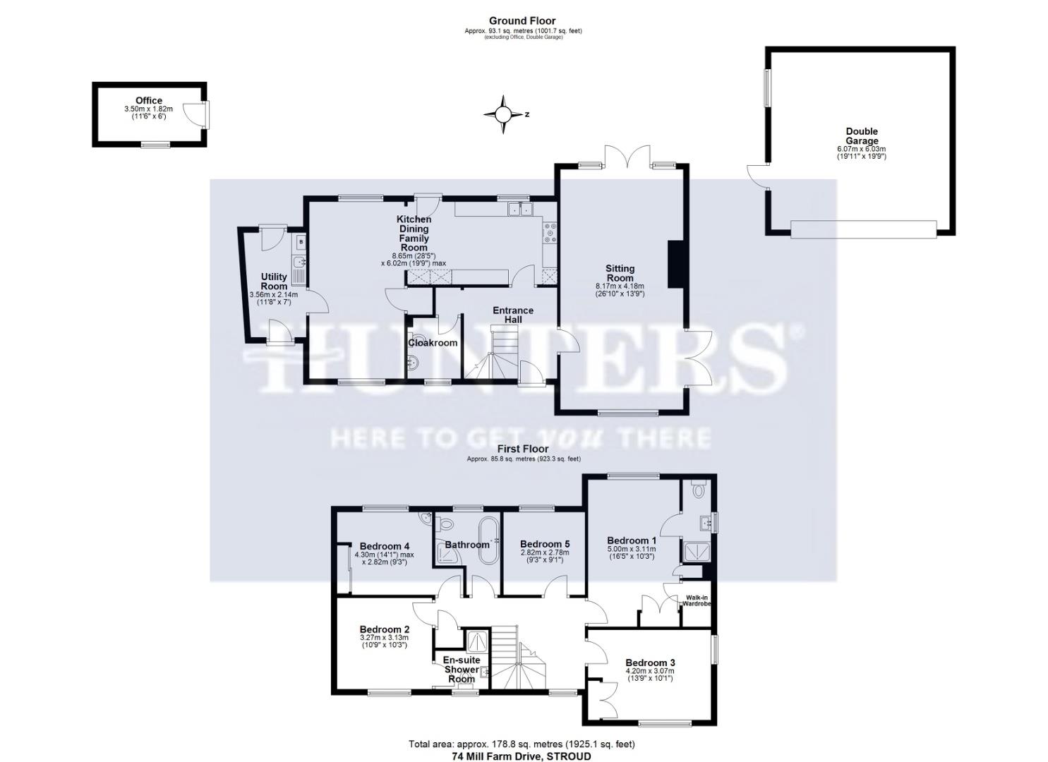 74, Mill Farm Drive, Stroud floorplan