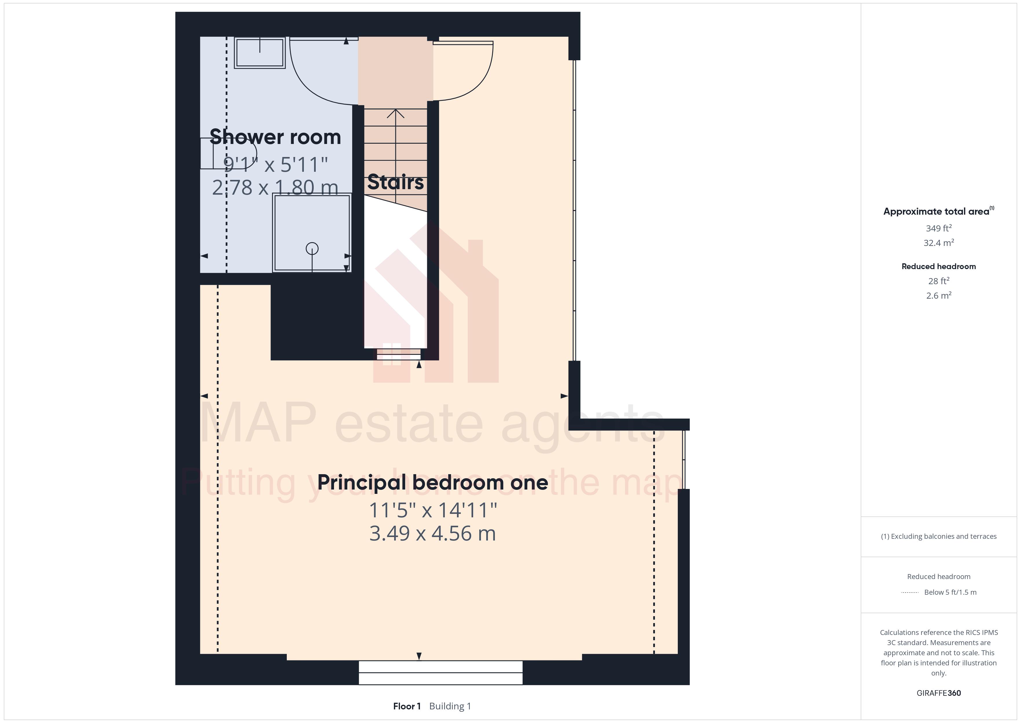 Treetops, 8, Meneth, Helston floorplan