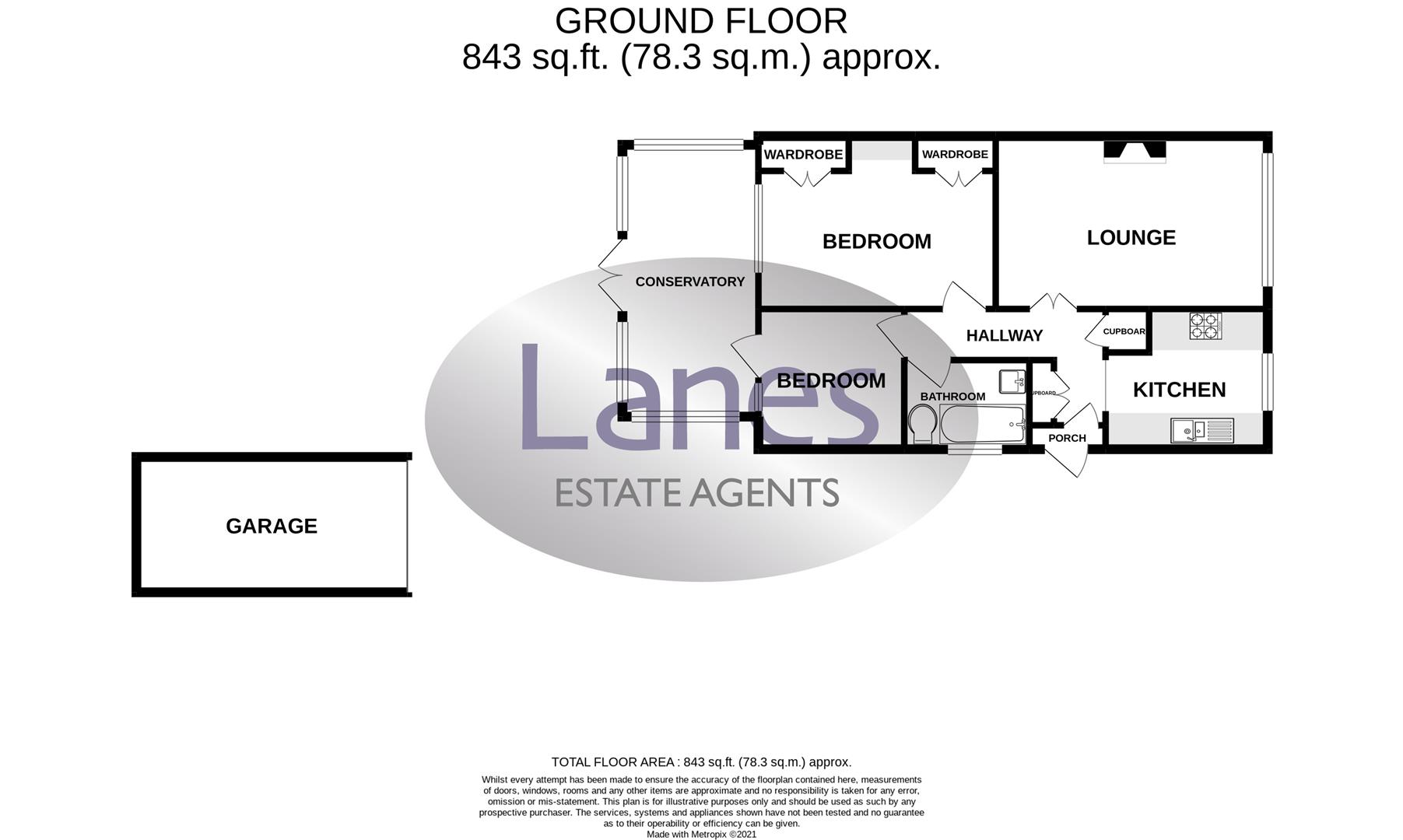 Valley Fields Crescent, Enfield EN2, 2 bedroom semidetached bungalow