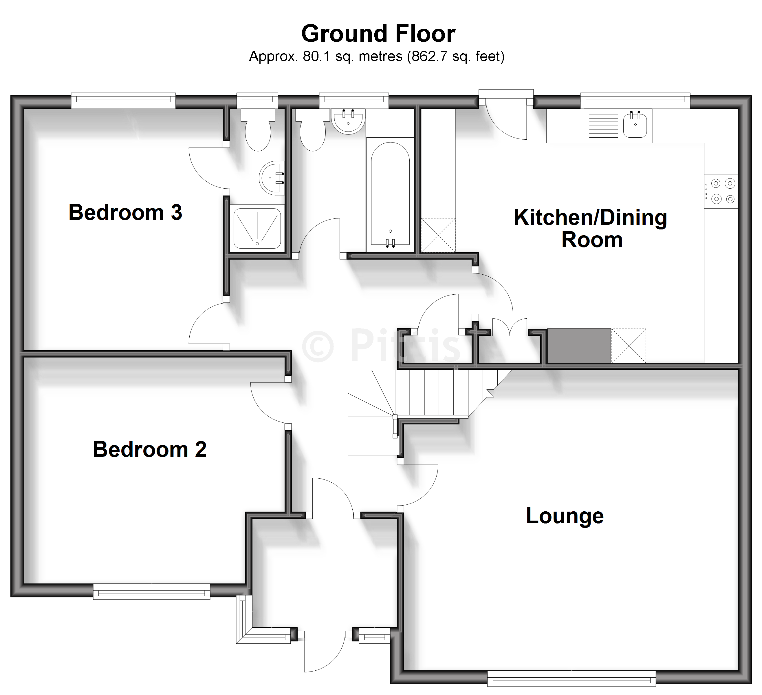 21, Leeson Road, Ventnor floorplan
