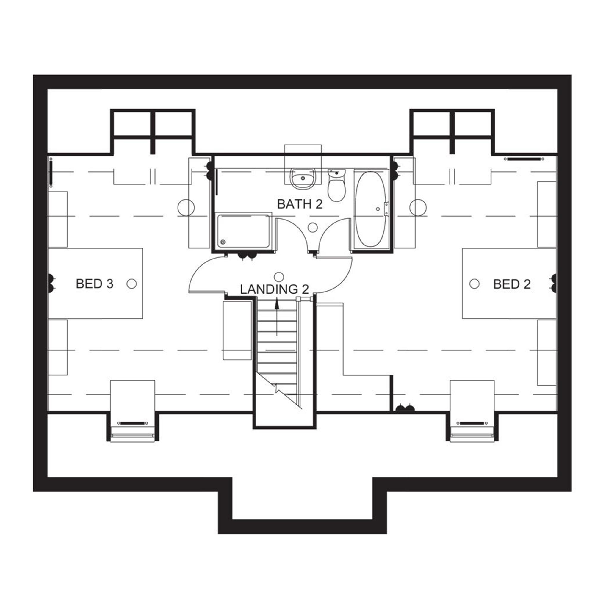 David Wilson Homes Moorcroft Floor Plan