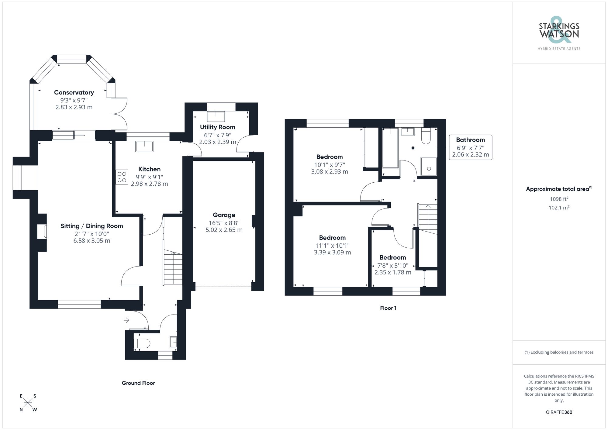 5 Pedlars Croft, Great Yarmouth floorplan