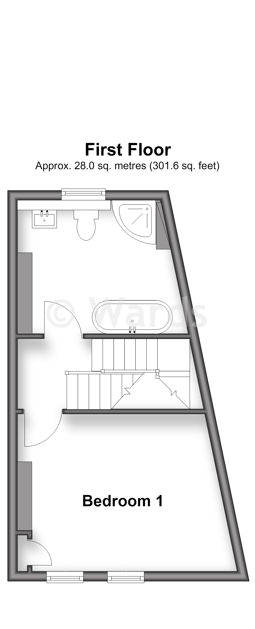 1, Athelstan Road, Folkestone floorplan