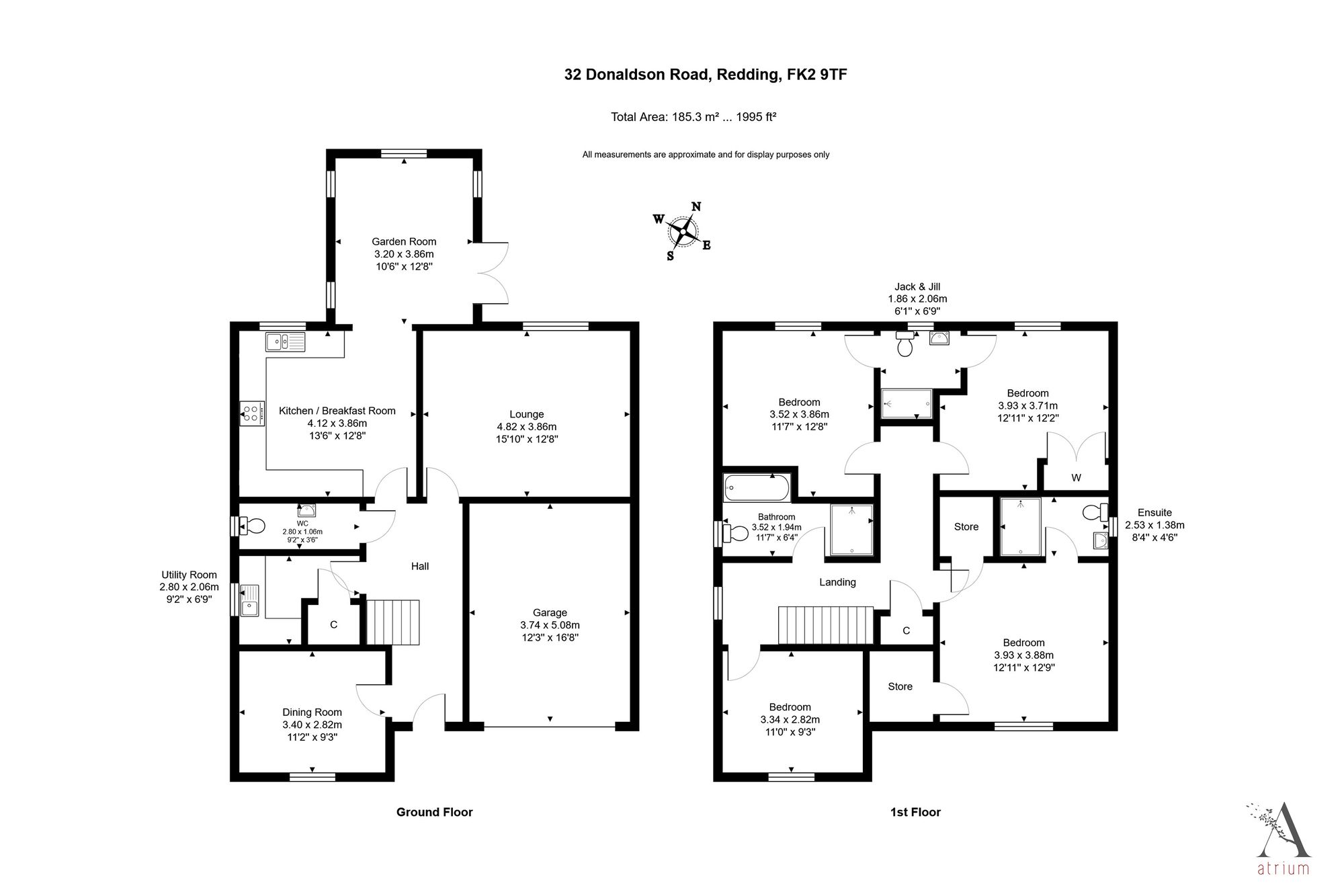 32 Donaldson Road, Falkirk floorplan