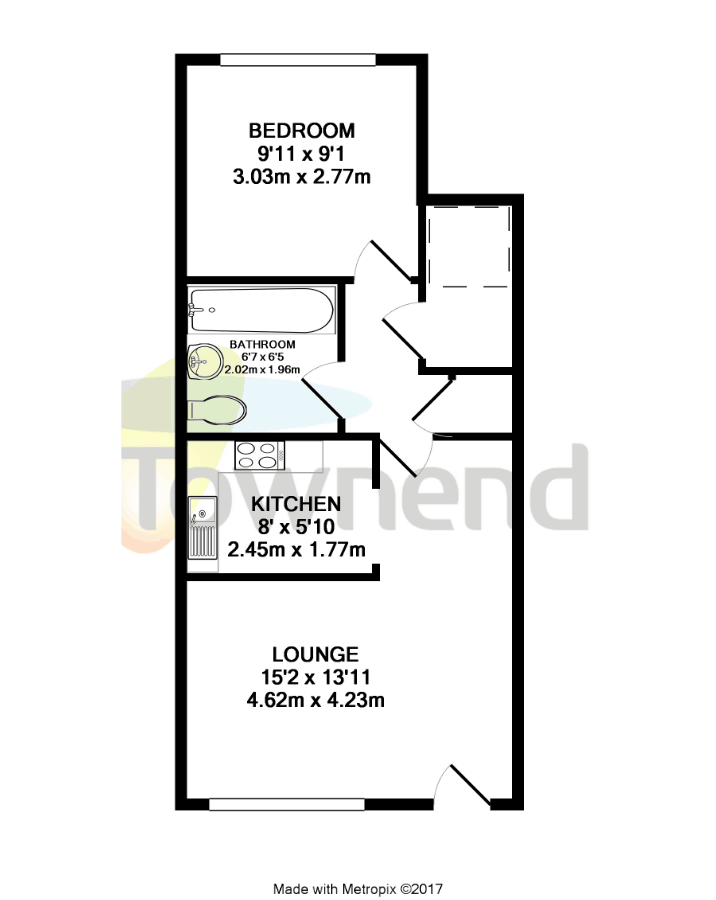 1 Bedrooms Flat to rent in Perleybrooke Lane, Woking, Surrey GU21