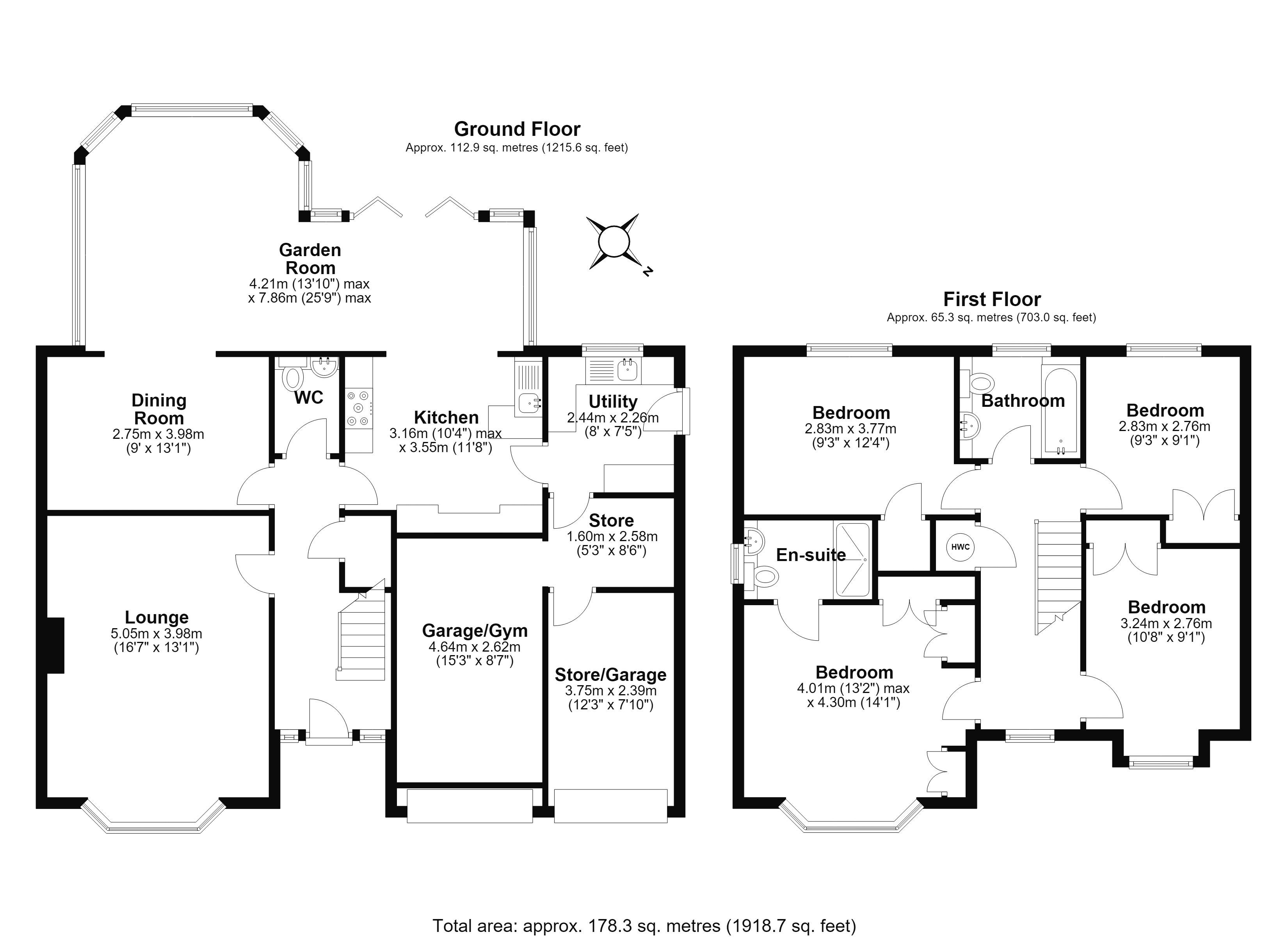 19, Shoveller Drive, Telford floorplan