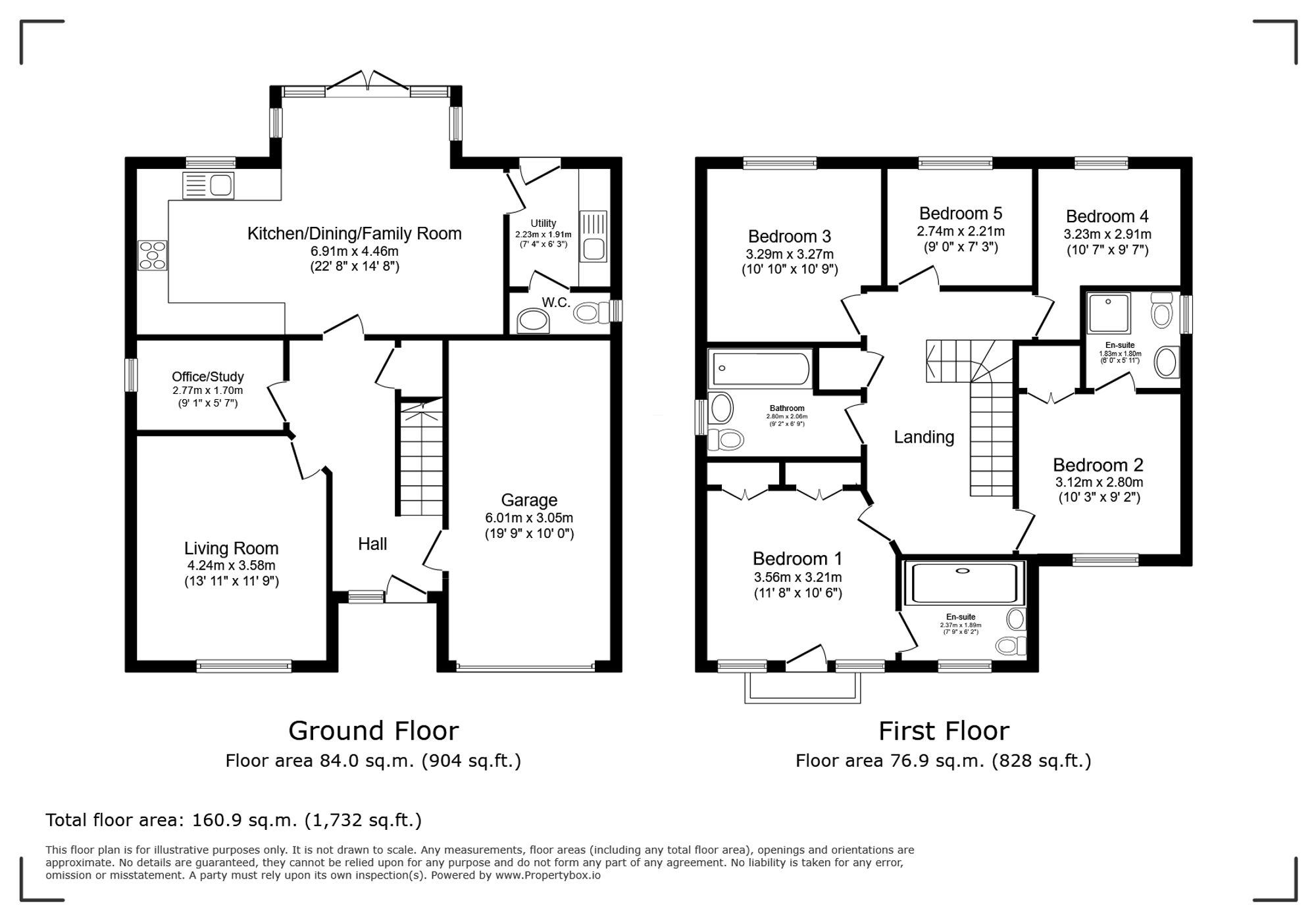 4 Sampson Bridgwood Close, Stoke-On-Trent floorplan