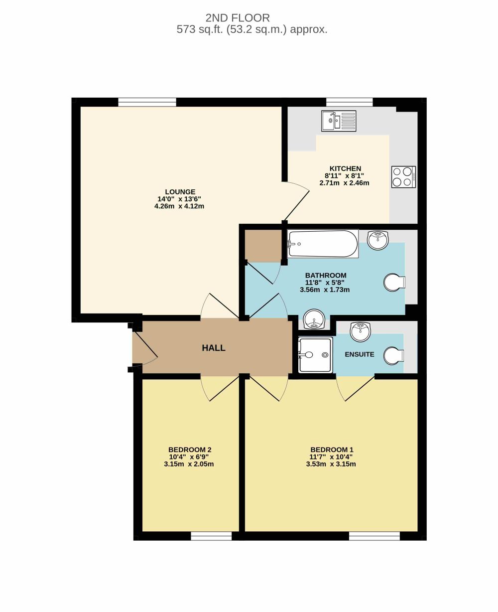 Otter Close, London floorplan