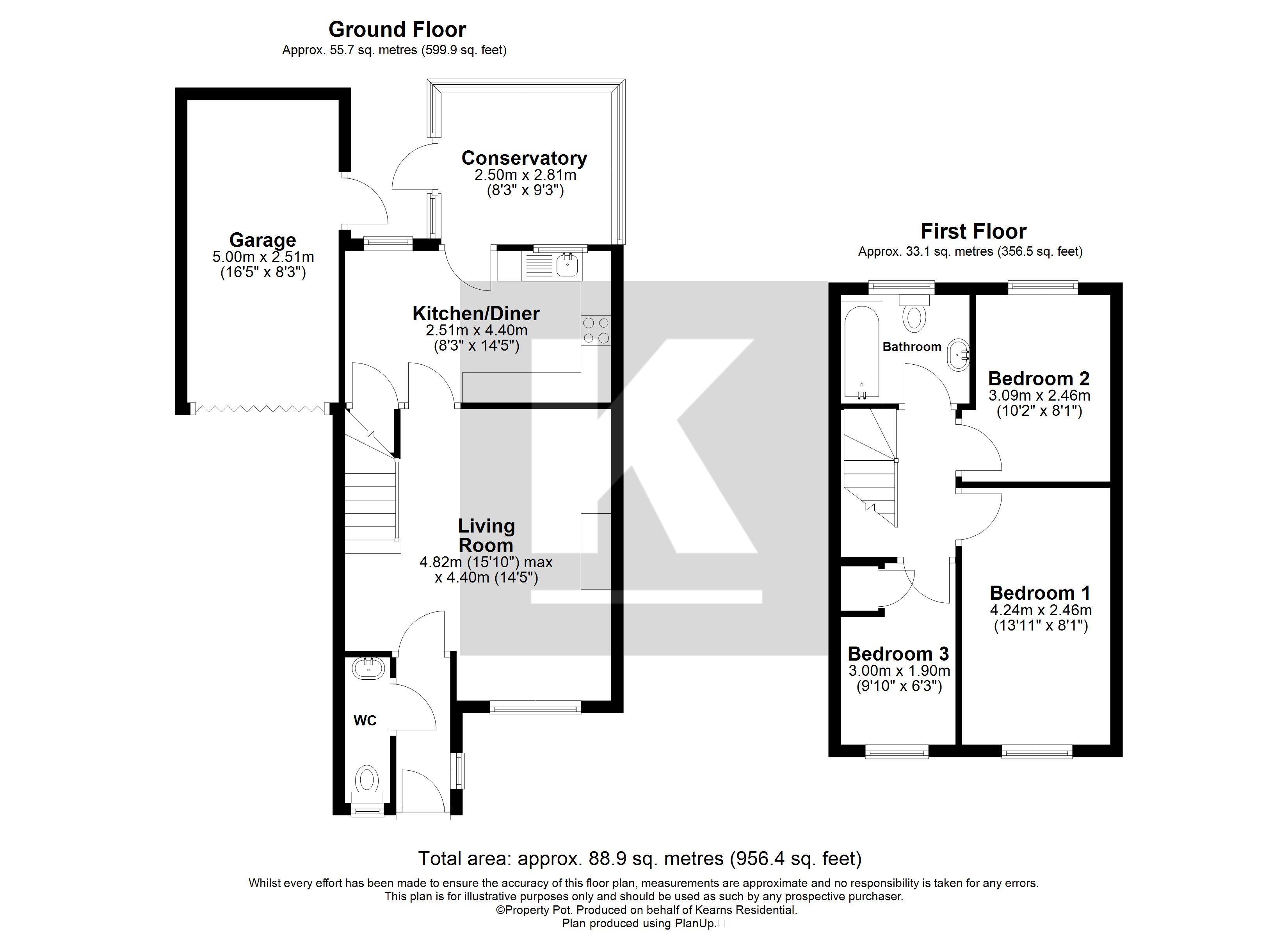18, Childs Avenue, Uxbridge floorplan