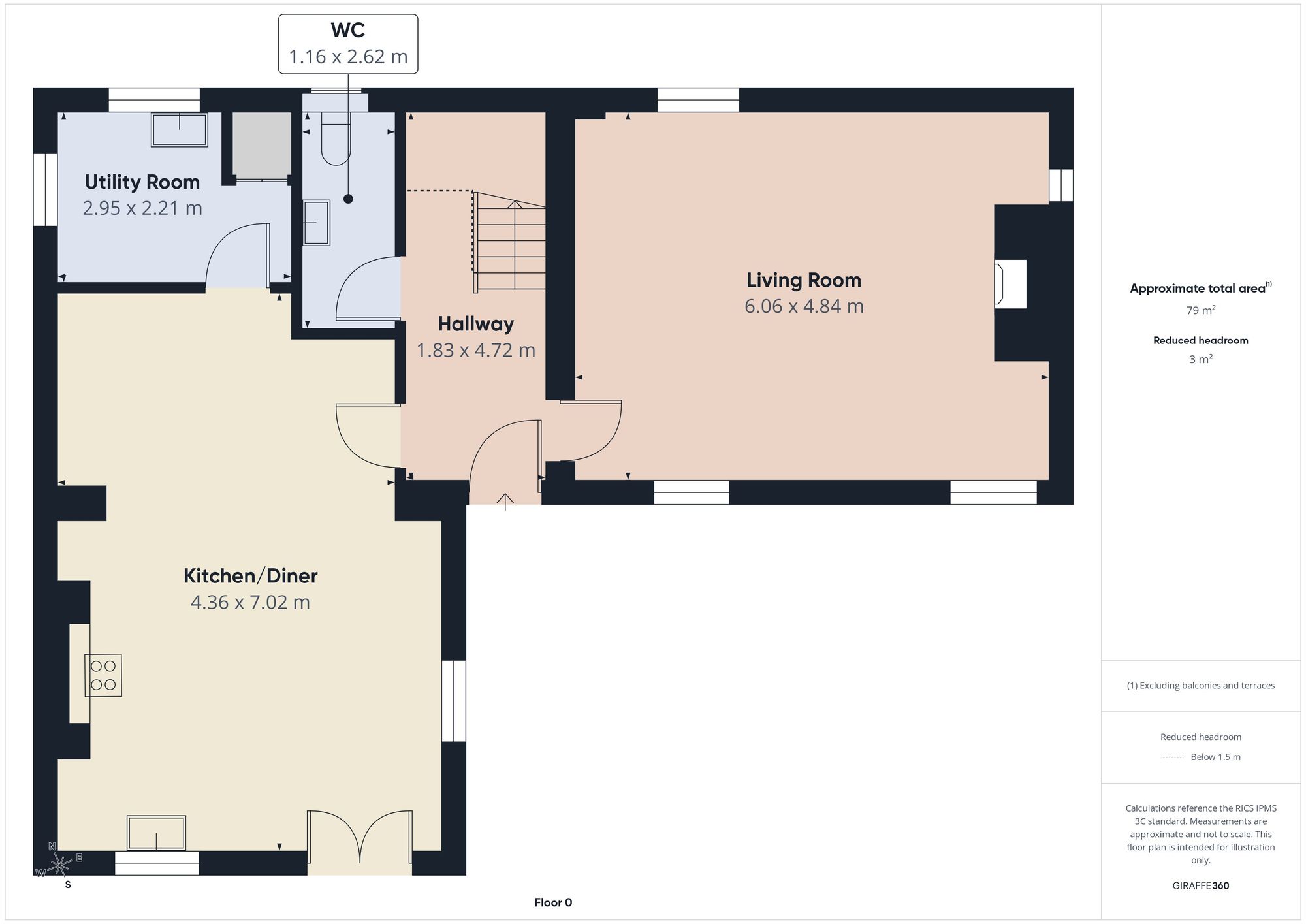 1 Church Gate, Scunthorpe floorplan
