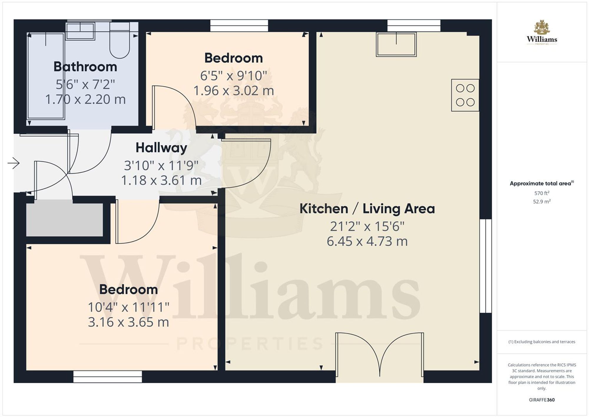 11 Upende, Aylesbury floorplan