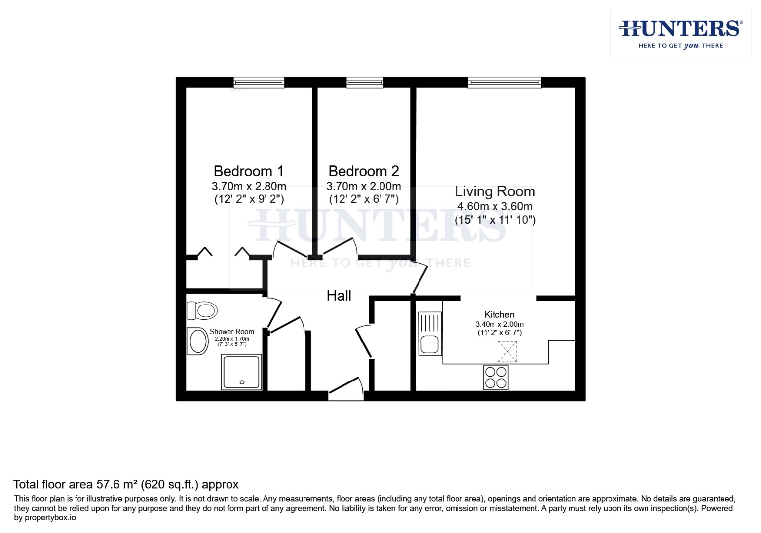 52, Hansom Place, York floorplan