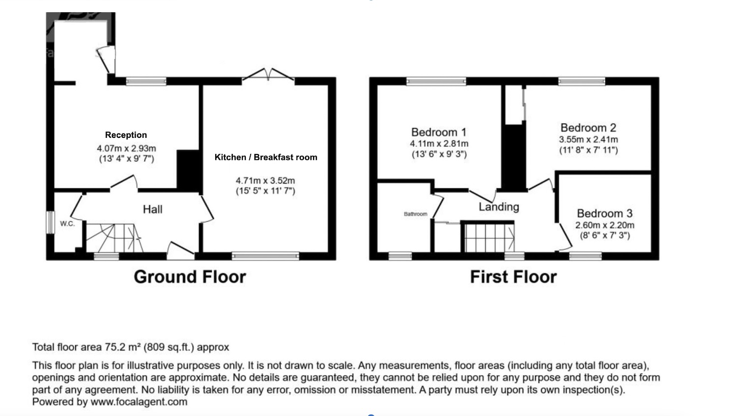 13 Narcot Road, Chalfont St. Giles floorplan