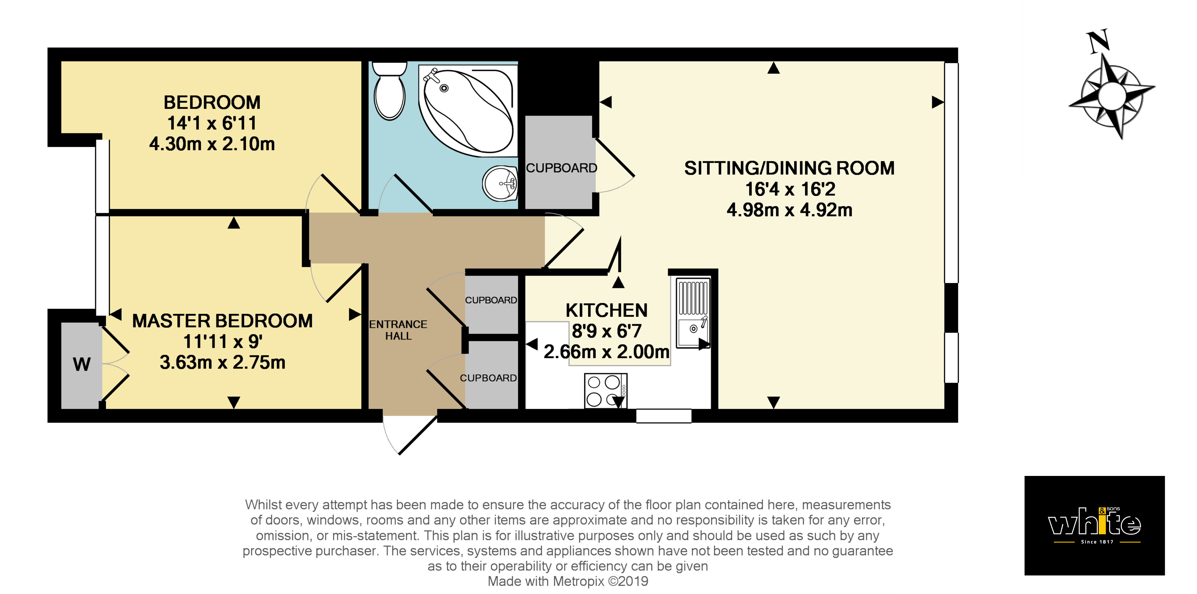 2 Bedrooms Flat to rent in Riverside, Pixham, Dorking RH4