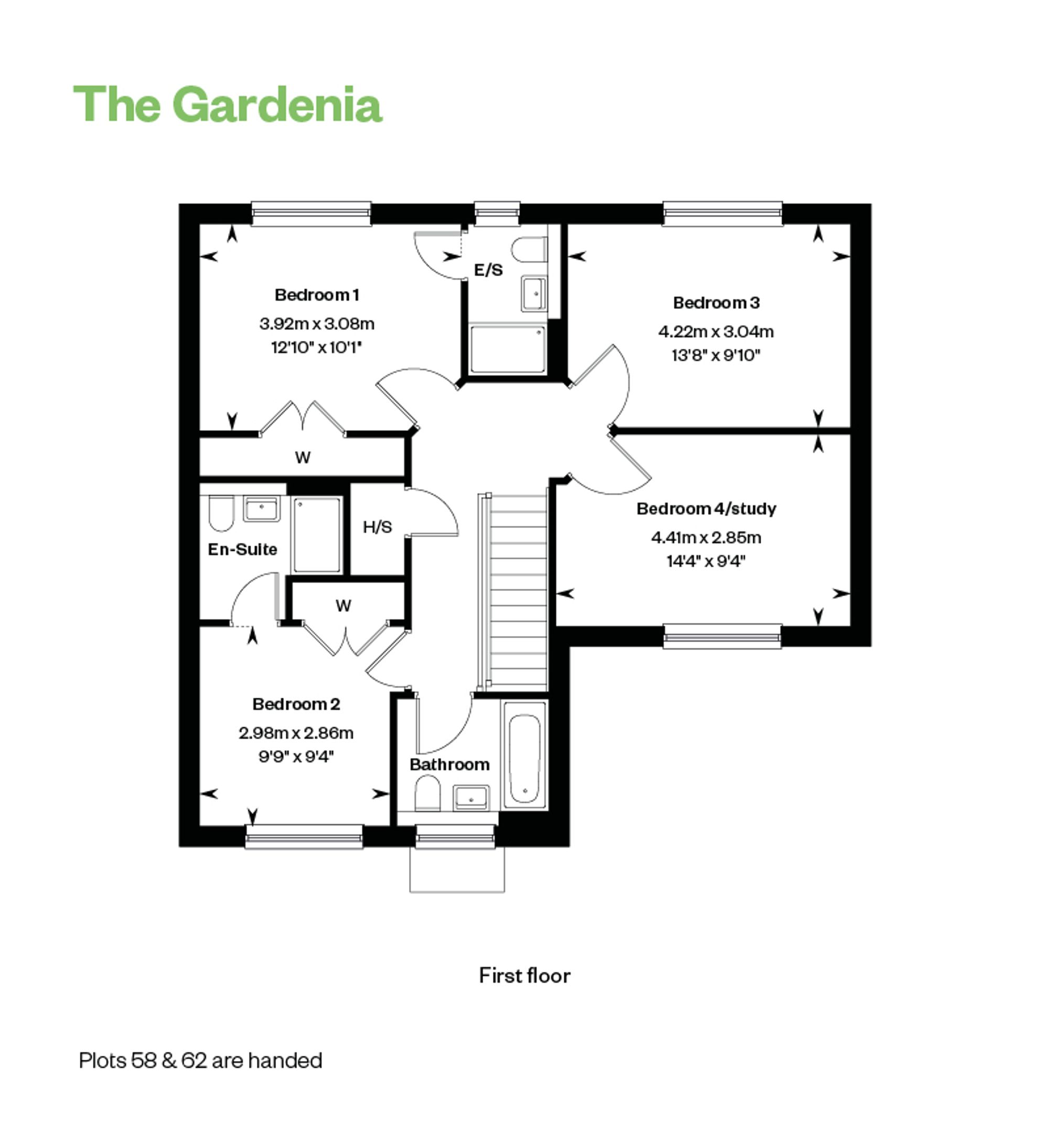 The Gardenia, Arlesey Road, Stotfold floorplan