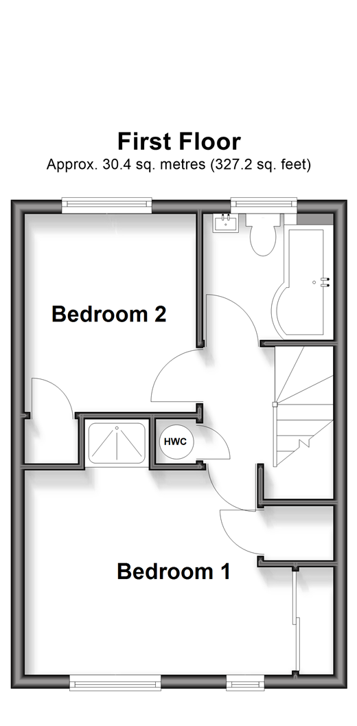 Walker Road Maidenbower, Crawley floorplan