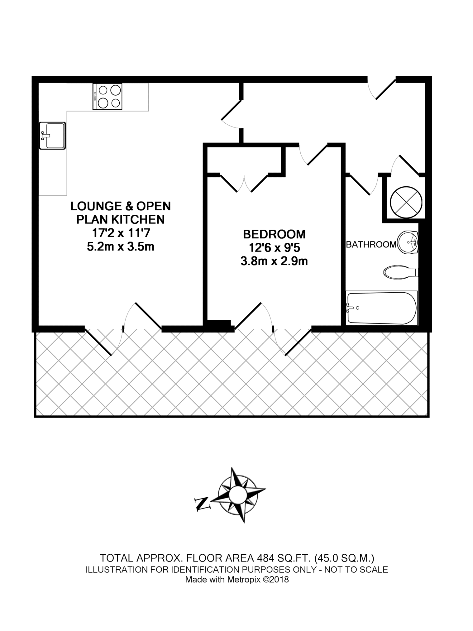 1 Bedrooms Flat for sale in Pond Garth, York YO1