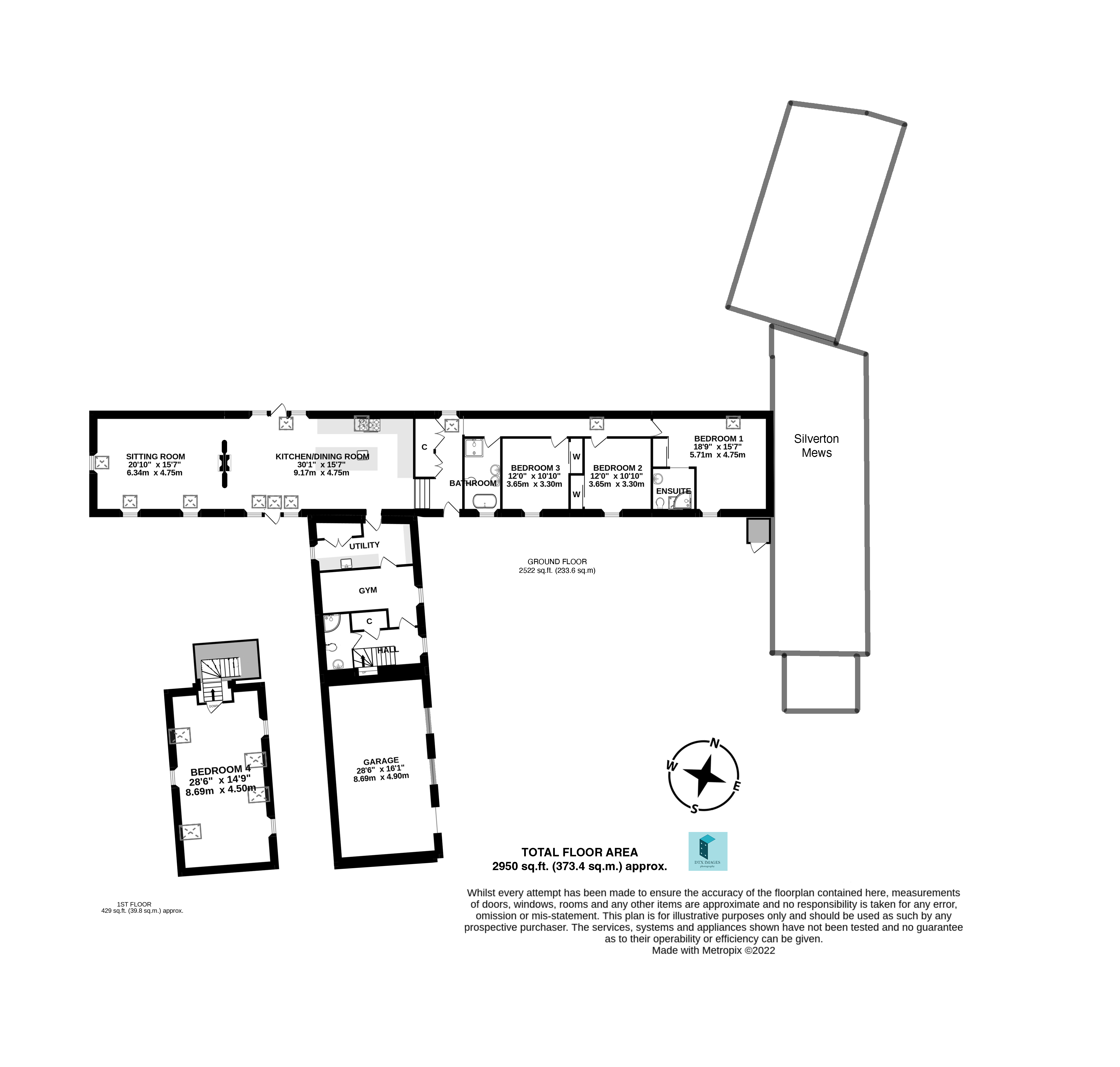 Lot 2 Silverton Cottage, Braco, Dunblane, Perthshire FK15, 4 bedroom