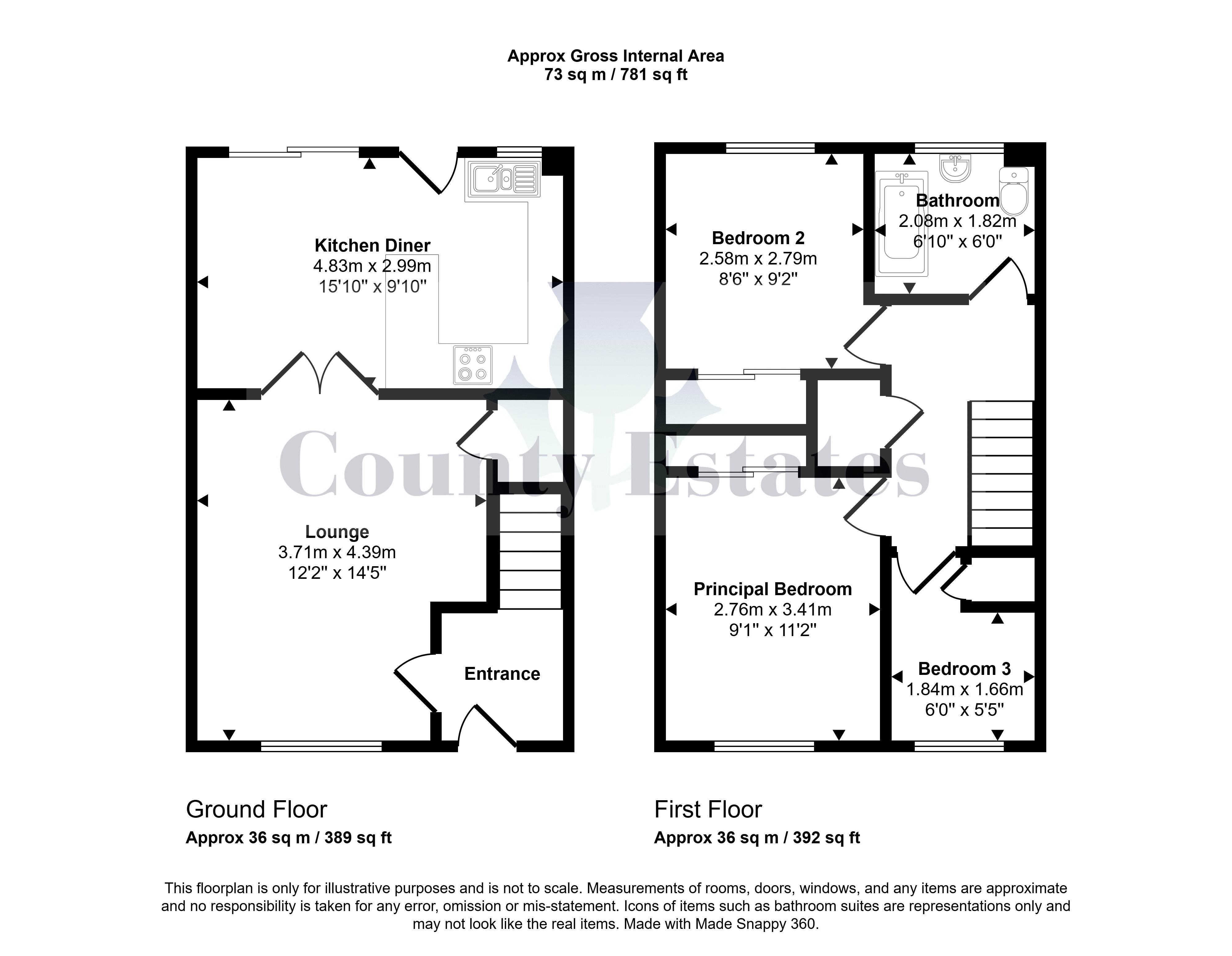 48, Henry Street, Alva floorplan