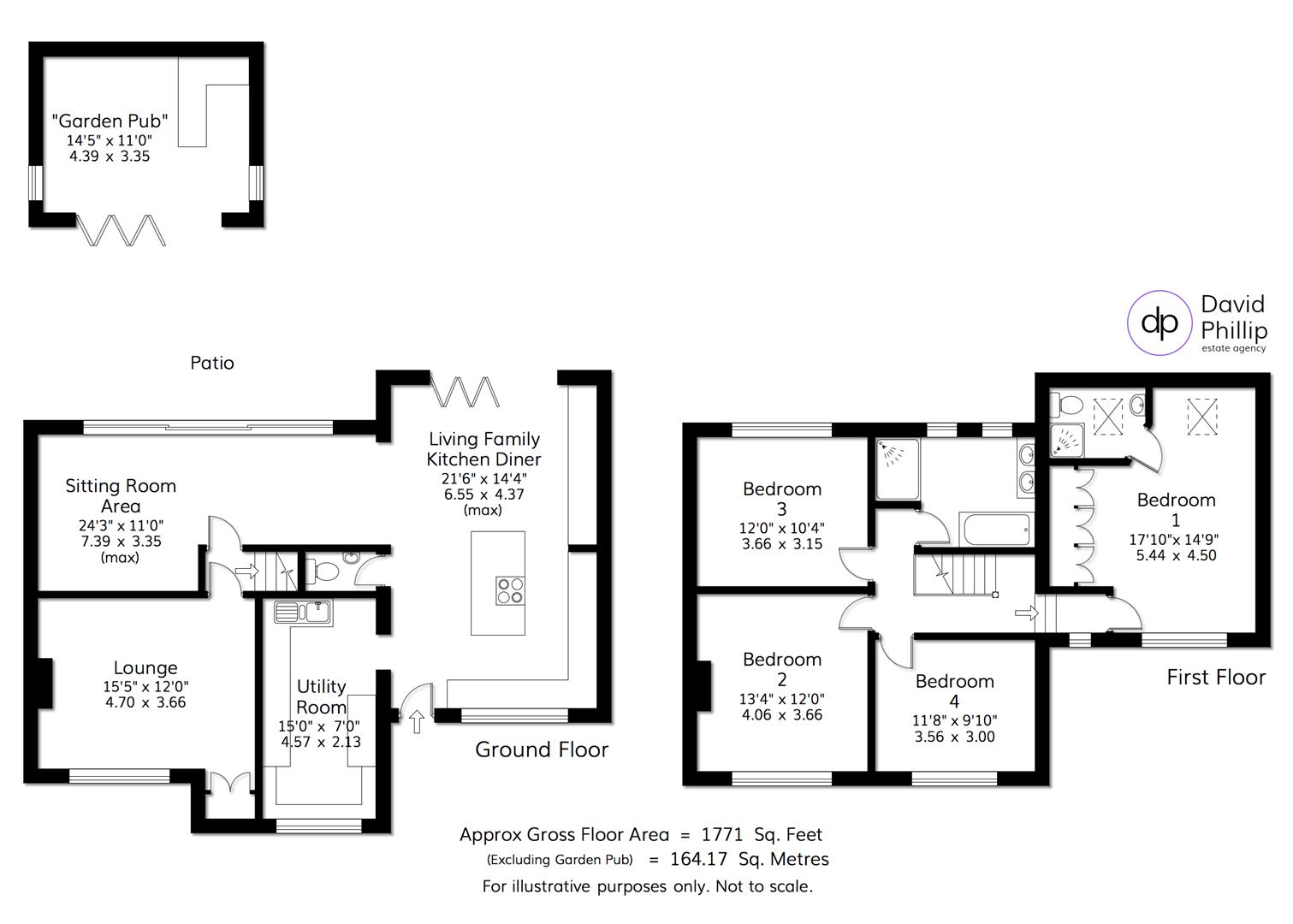 9, Parklands Crescent, Leeds floorplan