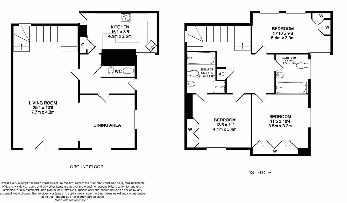 4 The Coach House, Brecon floorplan