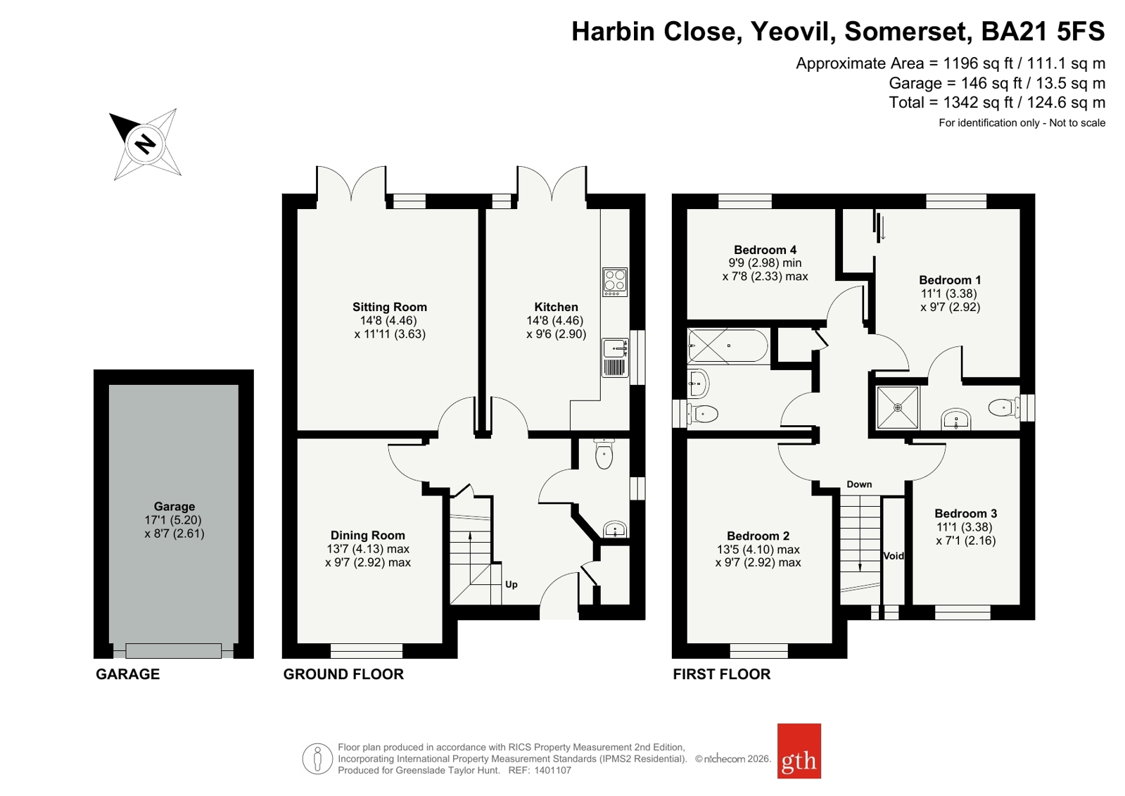 21, Harbin Close, Somerset floorplan