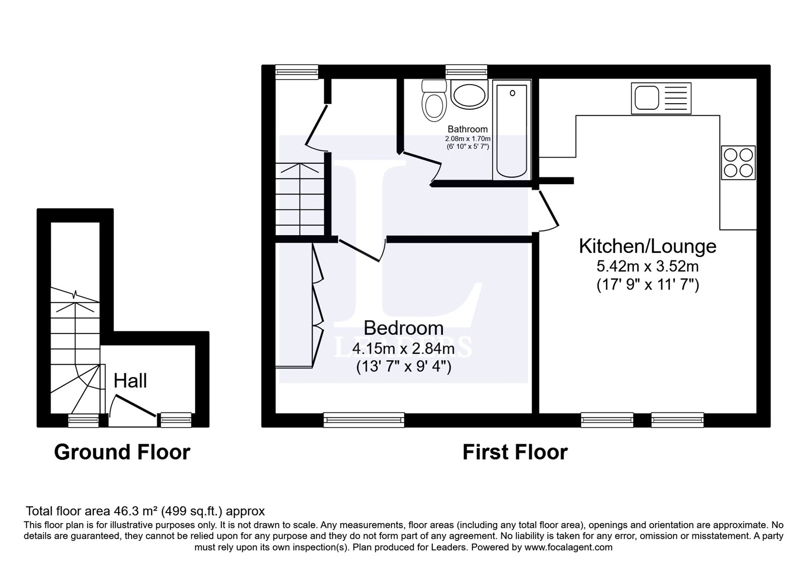 13, Welland Road, Spalding floorplan