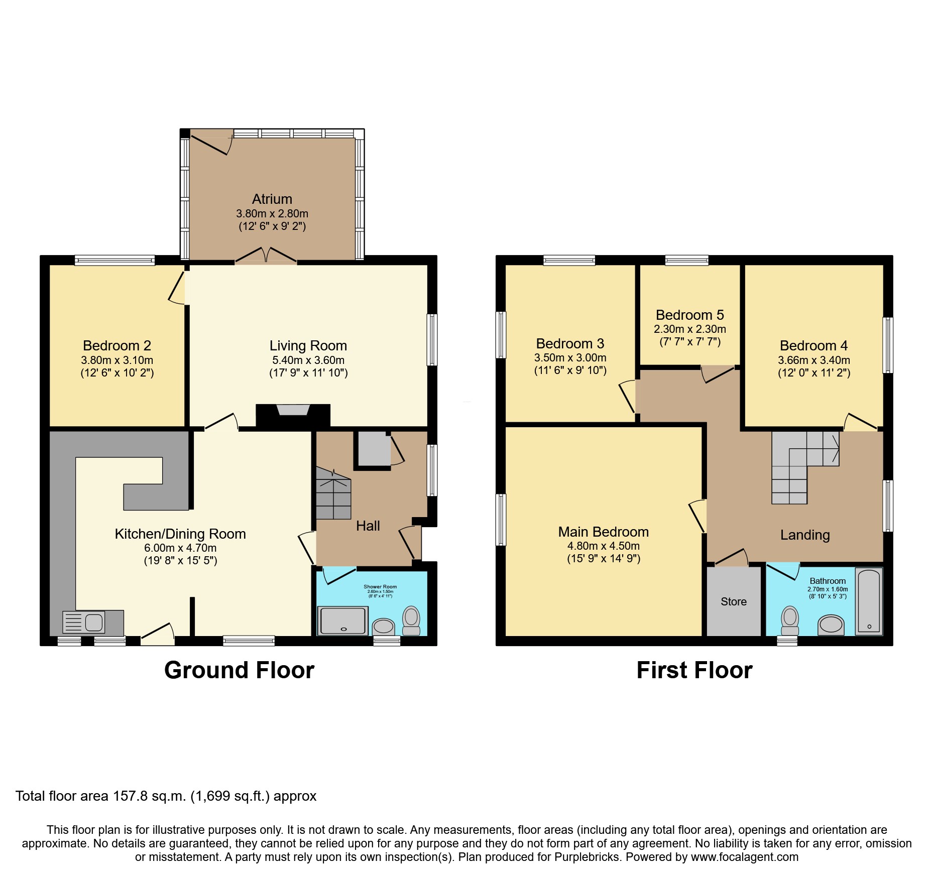 107, Pinewood Avenue, Sidcup floorplan