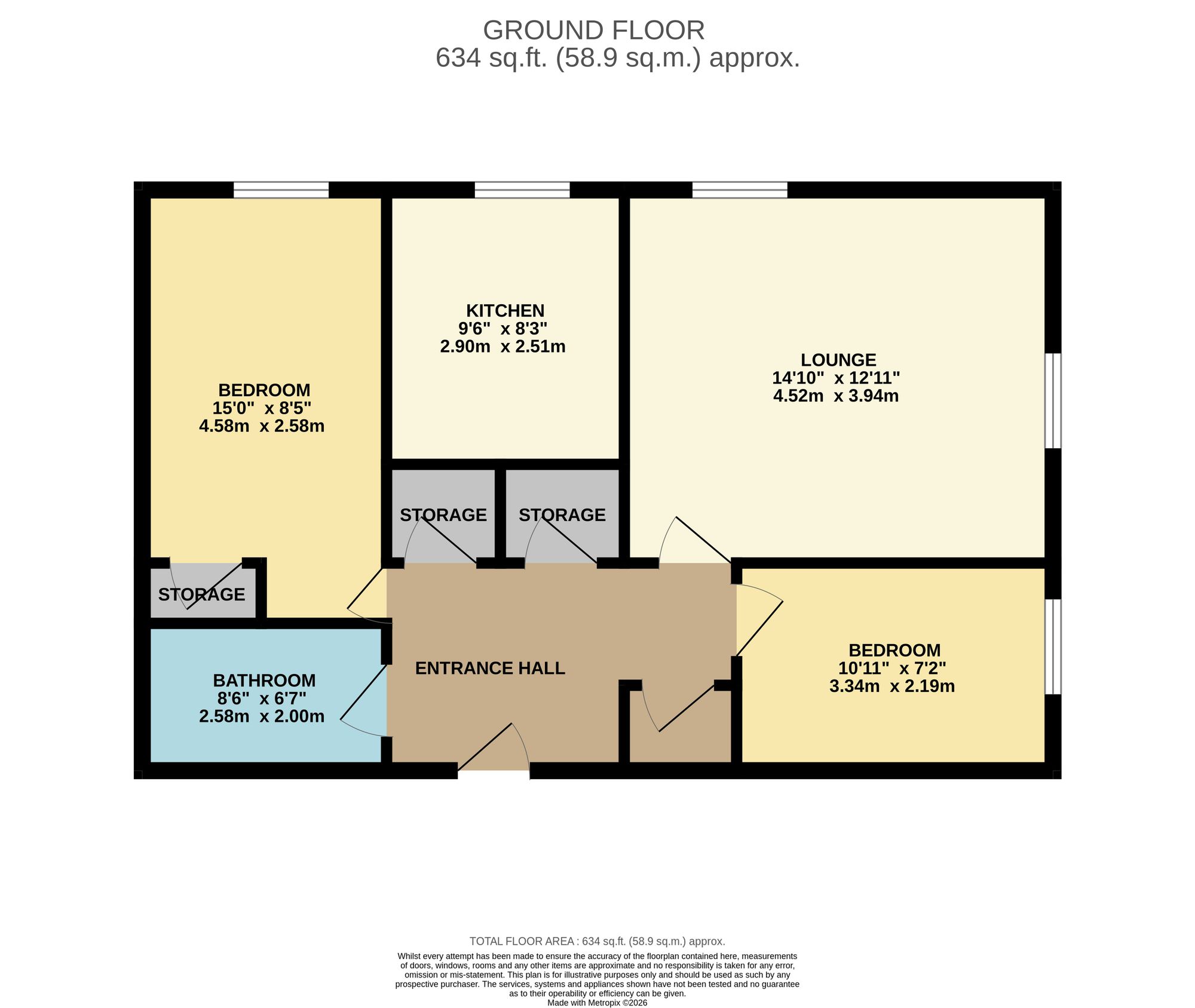 Flat 41, St. Johns Court New Road, Manchester floorplan