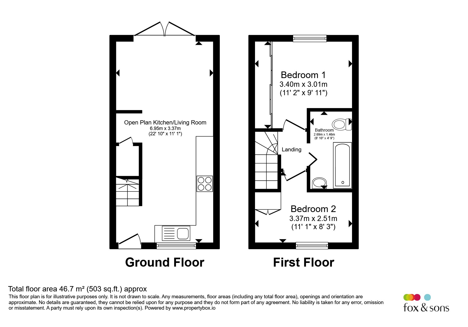 14, Burbeach Close, Crawley floorplan