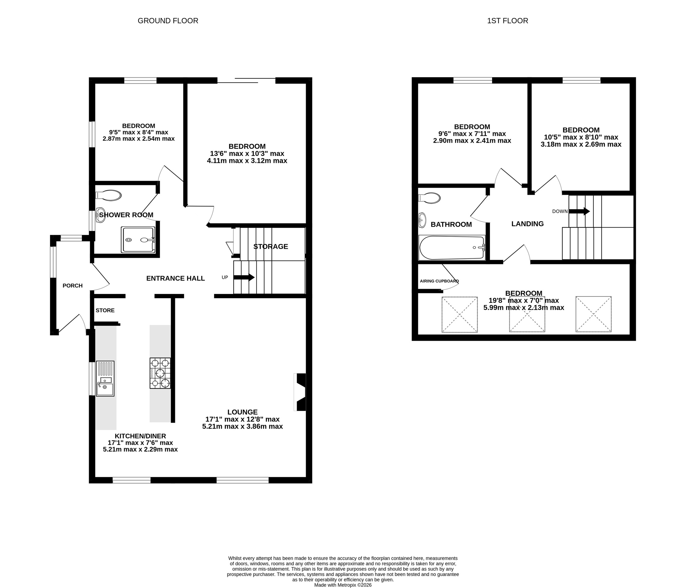 45 Clifford Gardens, Bristol floorplan