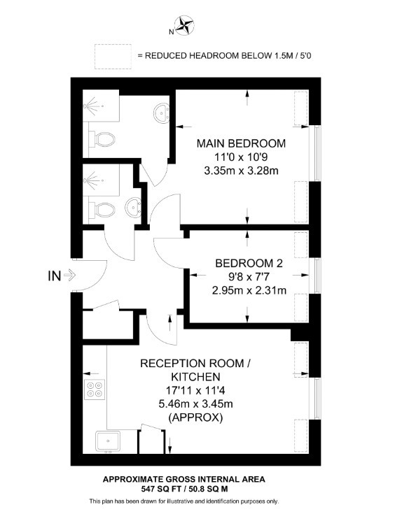 101 North Block,, County Hall, London floorplan