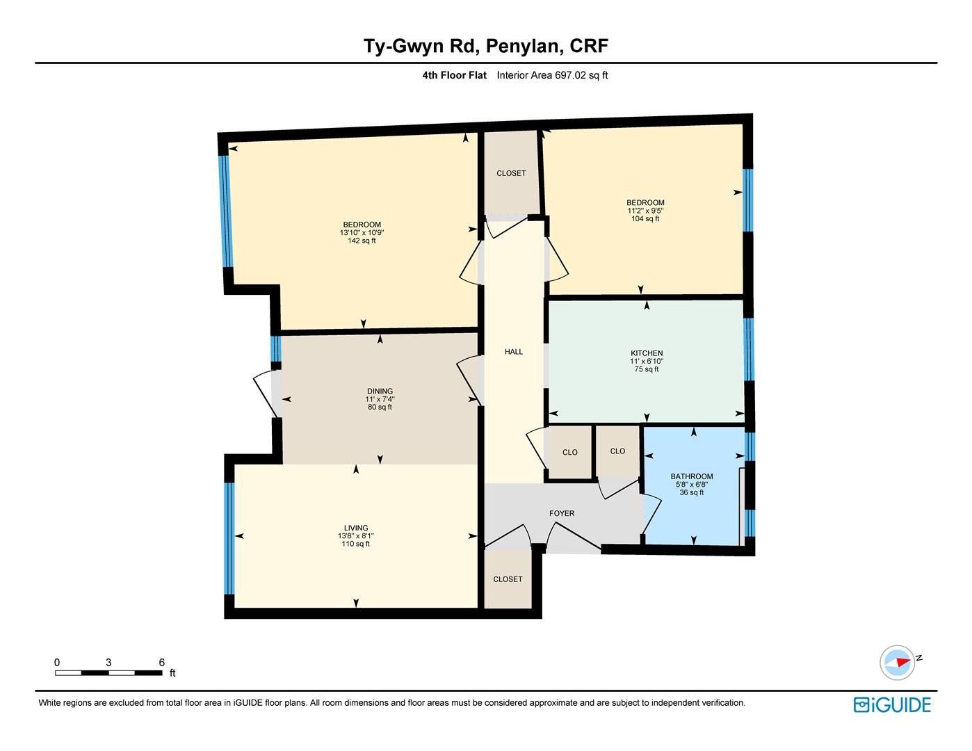 TyGwyn Road, Penylan, Cardiff CF23, 2 bedroom flat for sale 68371062