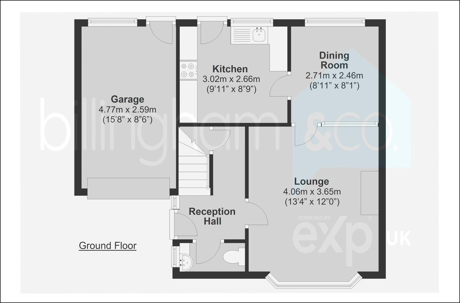 3, Gladstone Grove, Kingswinford floorplan