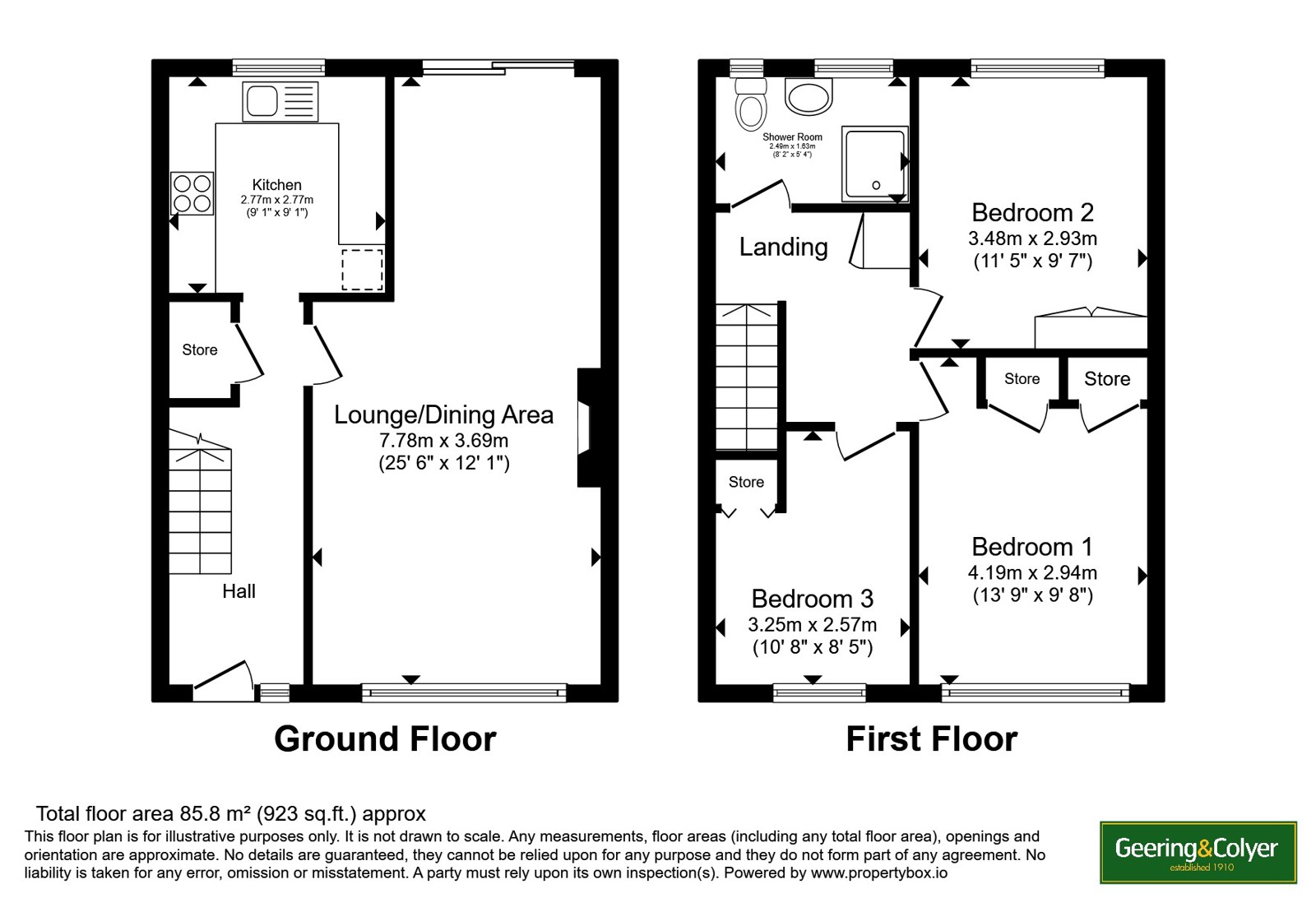 56, Eaves Road, Kent floorplan